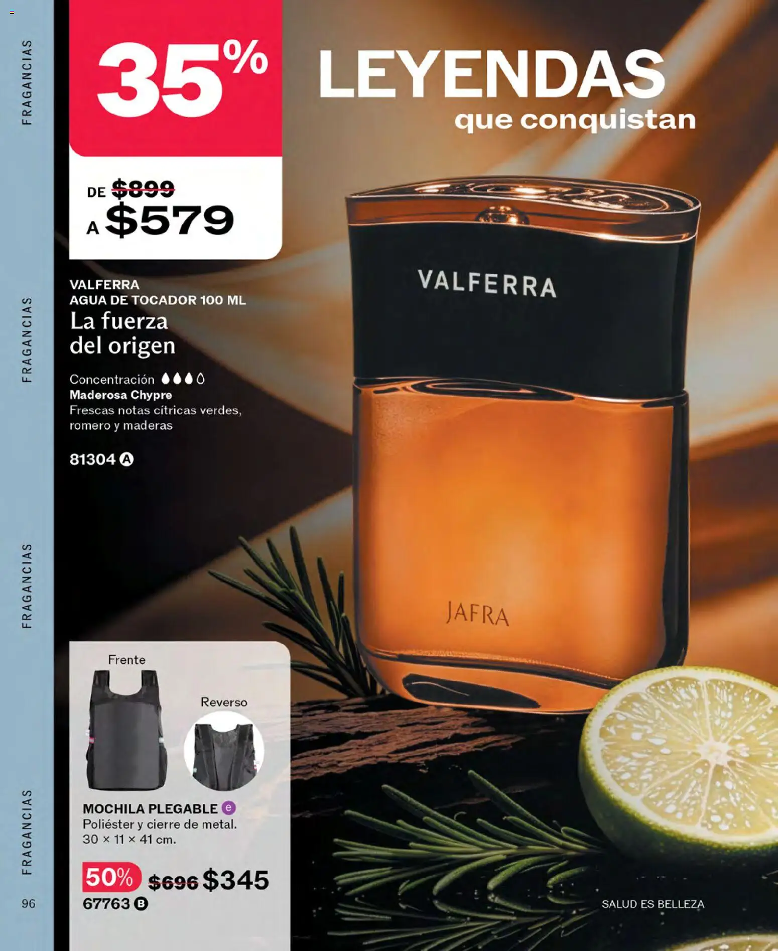 Vista previa las ofertas de la tienda JAFRA - JAFRA catálogo desde el 01/10/2026 - Agua, Mochila, Perfume, Agua de tocador