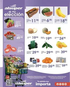 Vista previa las ofertas de la tienda Alsuper - Alsuper folleto Calera desde el 19/05/2026 