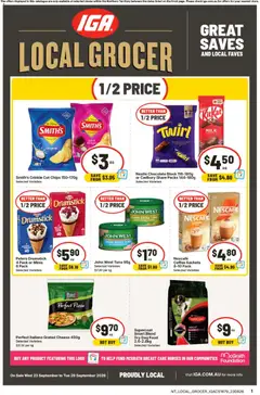 Preview of catalogue IGA Local Grocer Berry Springs from shop IGA valid 23/09/2026