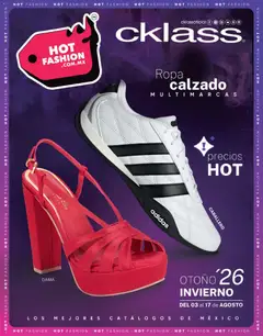 Vista previa las ofertas de la tienda Cklass - Cklass catálogo Hot Fashion Calzado desde el 03/08/2026 