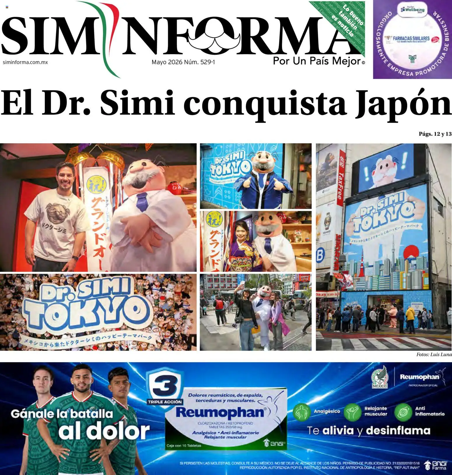 Vista previa las ofertas de la tienda Farmacias Similares - Farmacias Similares catálogo desde el 01/05/2026 - Té, Caja, Analgésico, Antiinflamatorio
