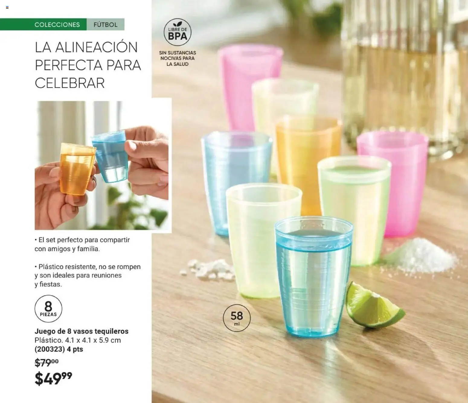 Vista previa las ofertas de la tienda AVON - AVON Casa & Estilo 8 2026 desde el 08/05/2026 - Juego, Vasos