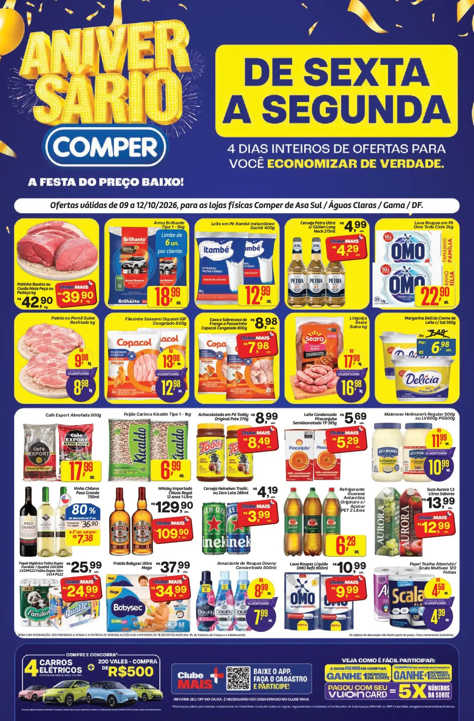 Pré-Visualização do folheto "Comper - Ofertas da semana" da loja Comper válido a partir de 09/10/2026