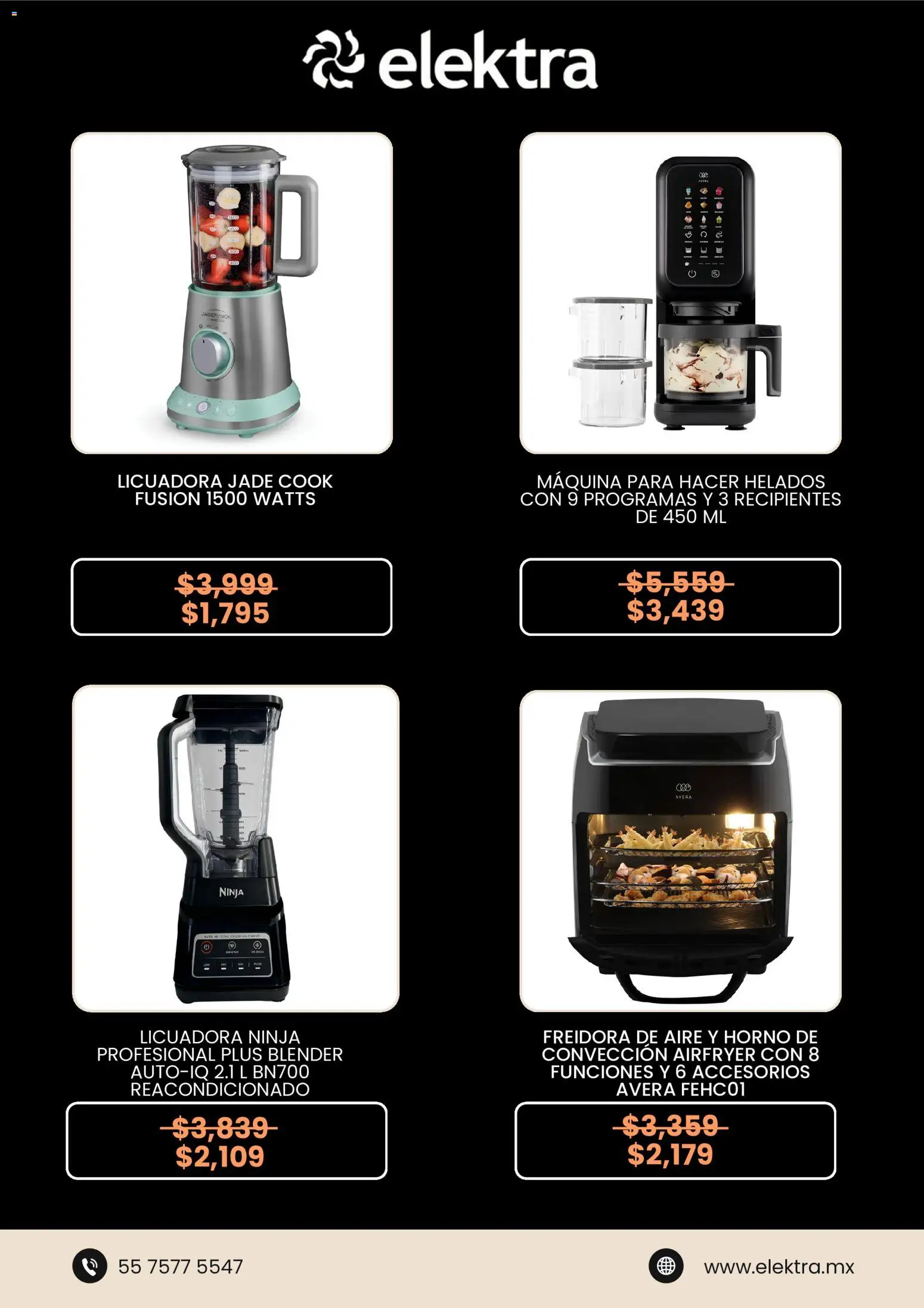 Vista previa las ofertas de la tienda Elektra - Elektra catálogo desde el 04/08/2026 