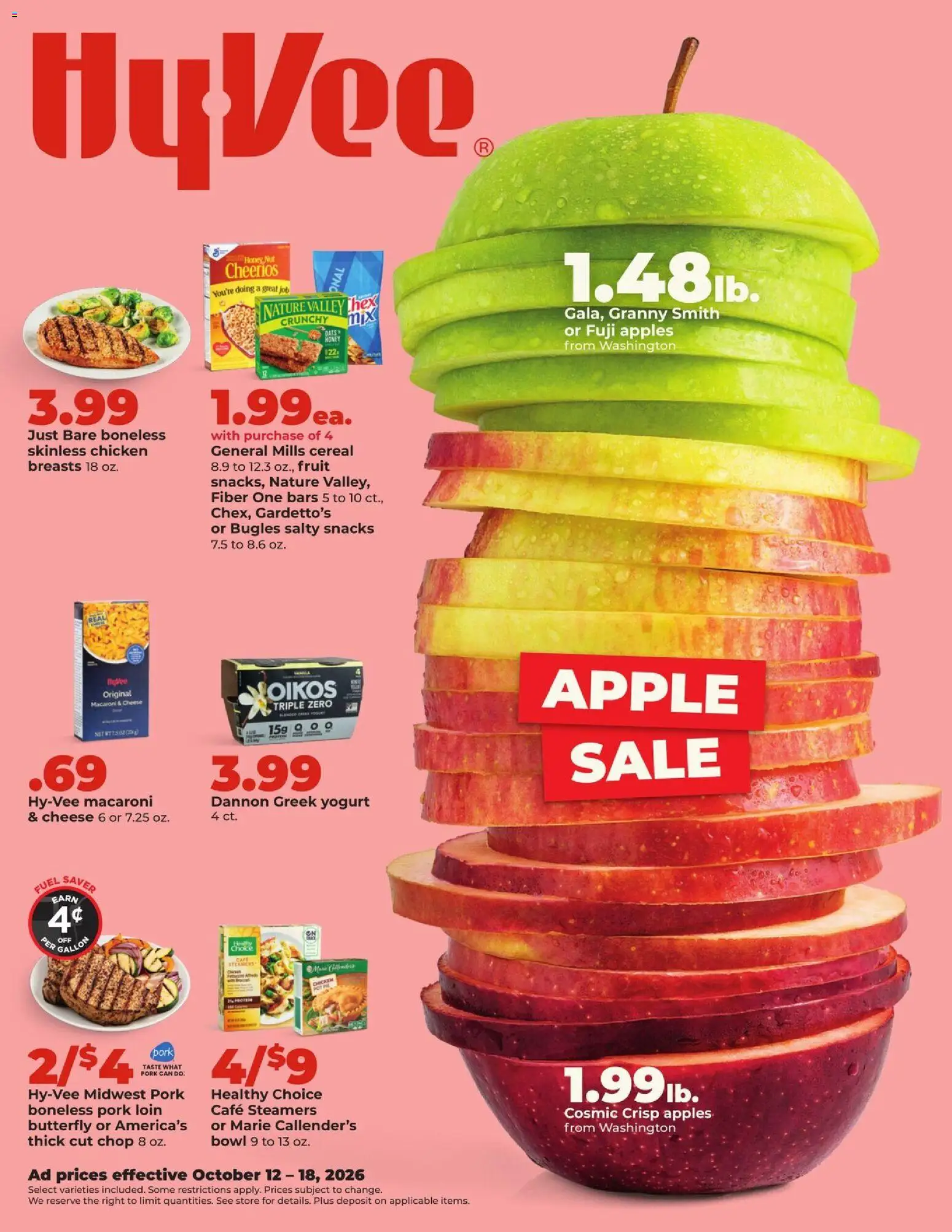 Ad Preview of HyVee HyVee Weekly Ad from 10/12/2026