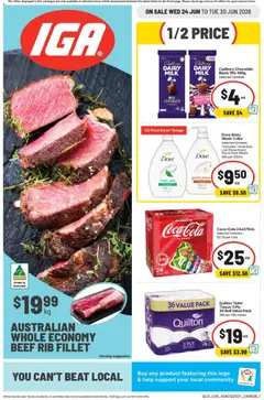 Preview of catalogue IGA catalogue QLD from shop IGA valid 24/06/2026