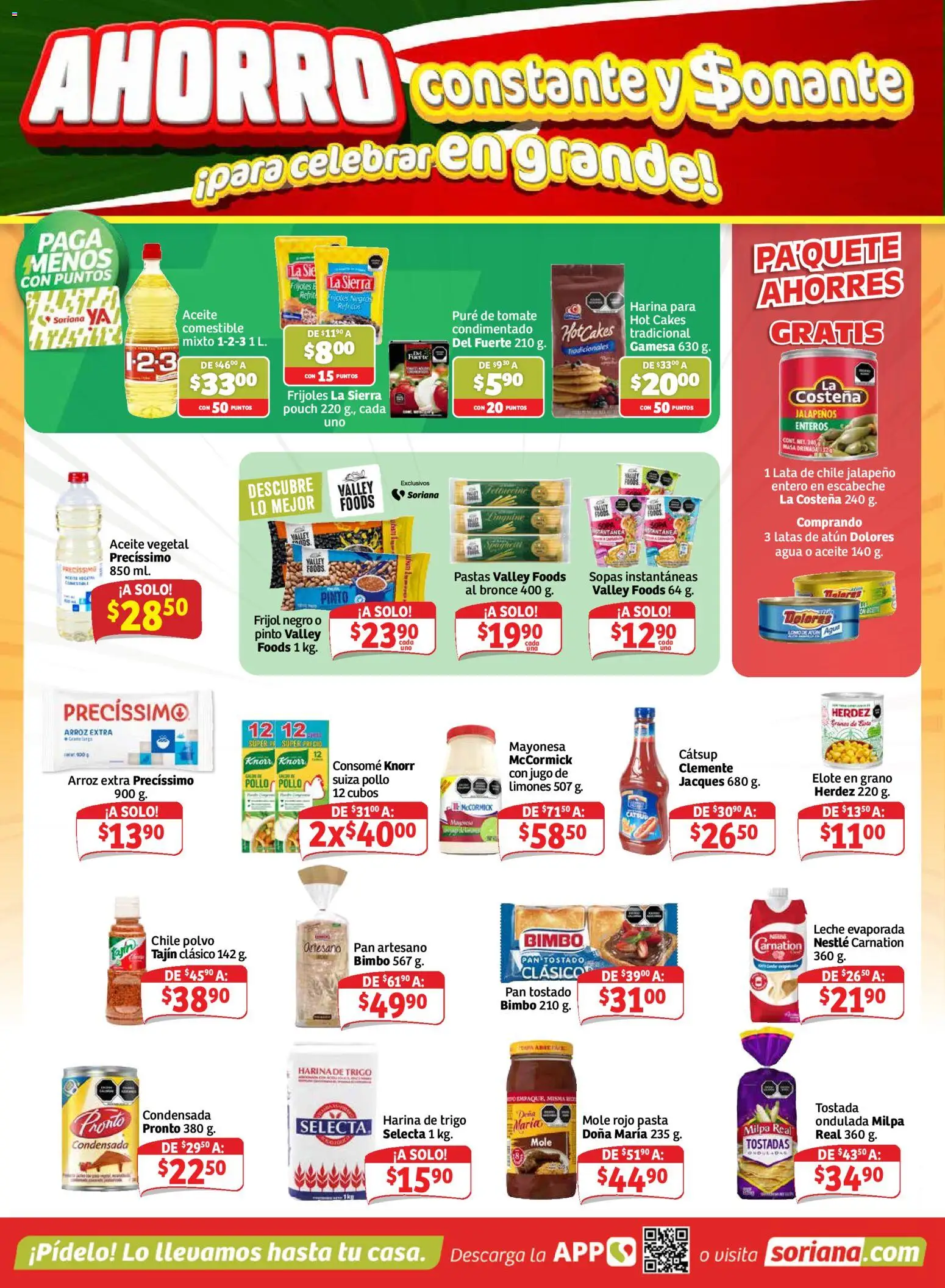 Vista previa las ofertas de la tienda Soriana - Soriana Ahorro constante y sonante Mercado Nacional desde el 04/09/2026 