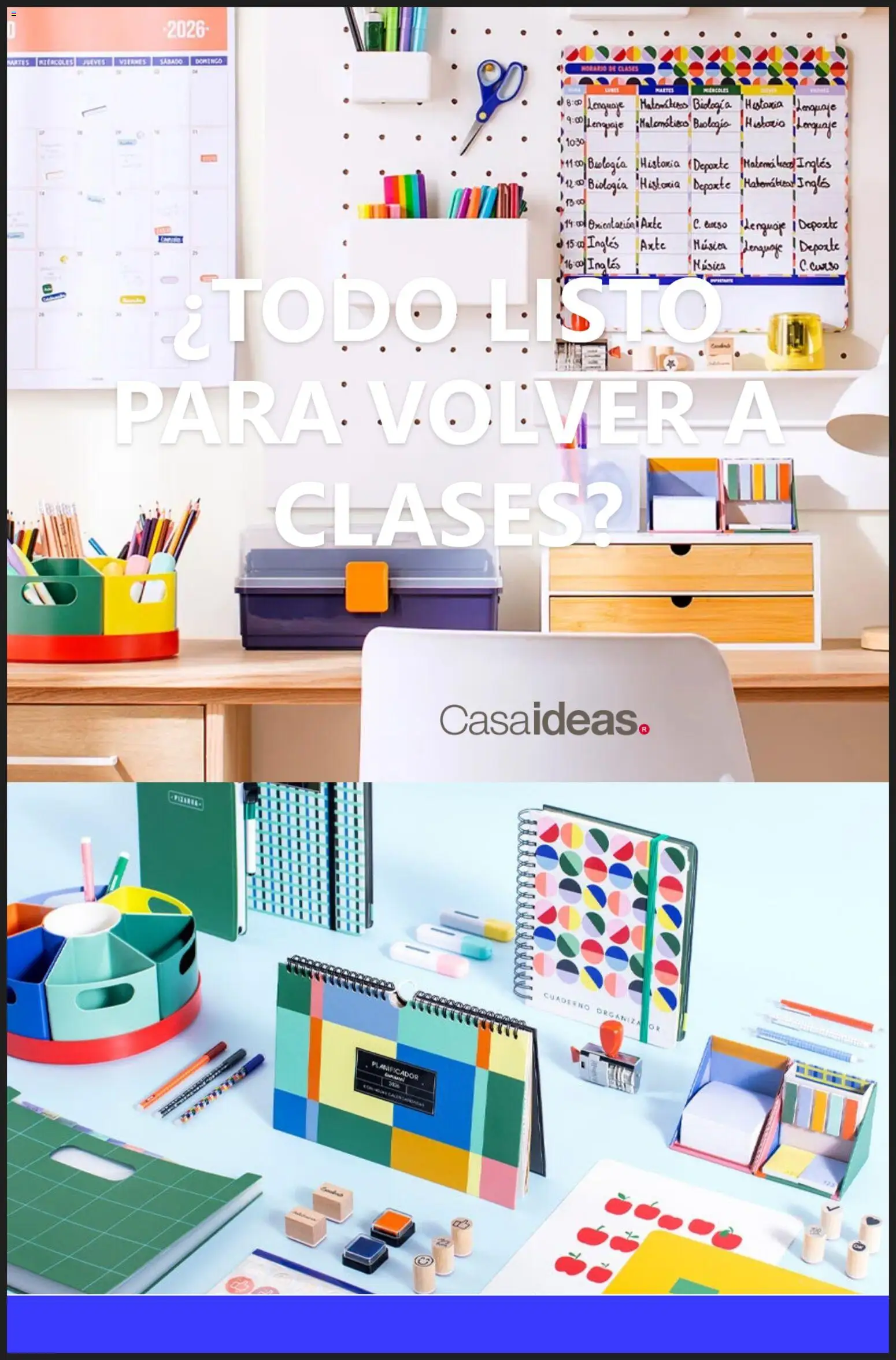 Folleto de la tienda Casaideas válido desde el 04.03.2026 - Cuaderno
