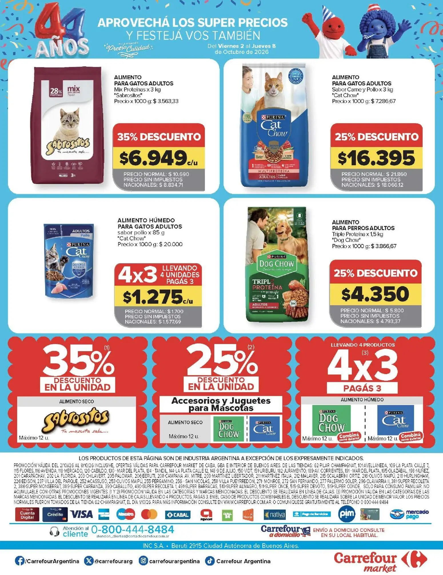 Vista previa del folleto de la tienda Carrefour válido desde el 02/10/2026 