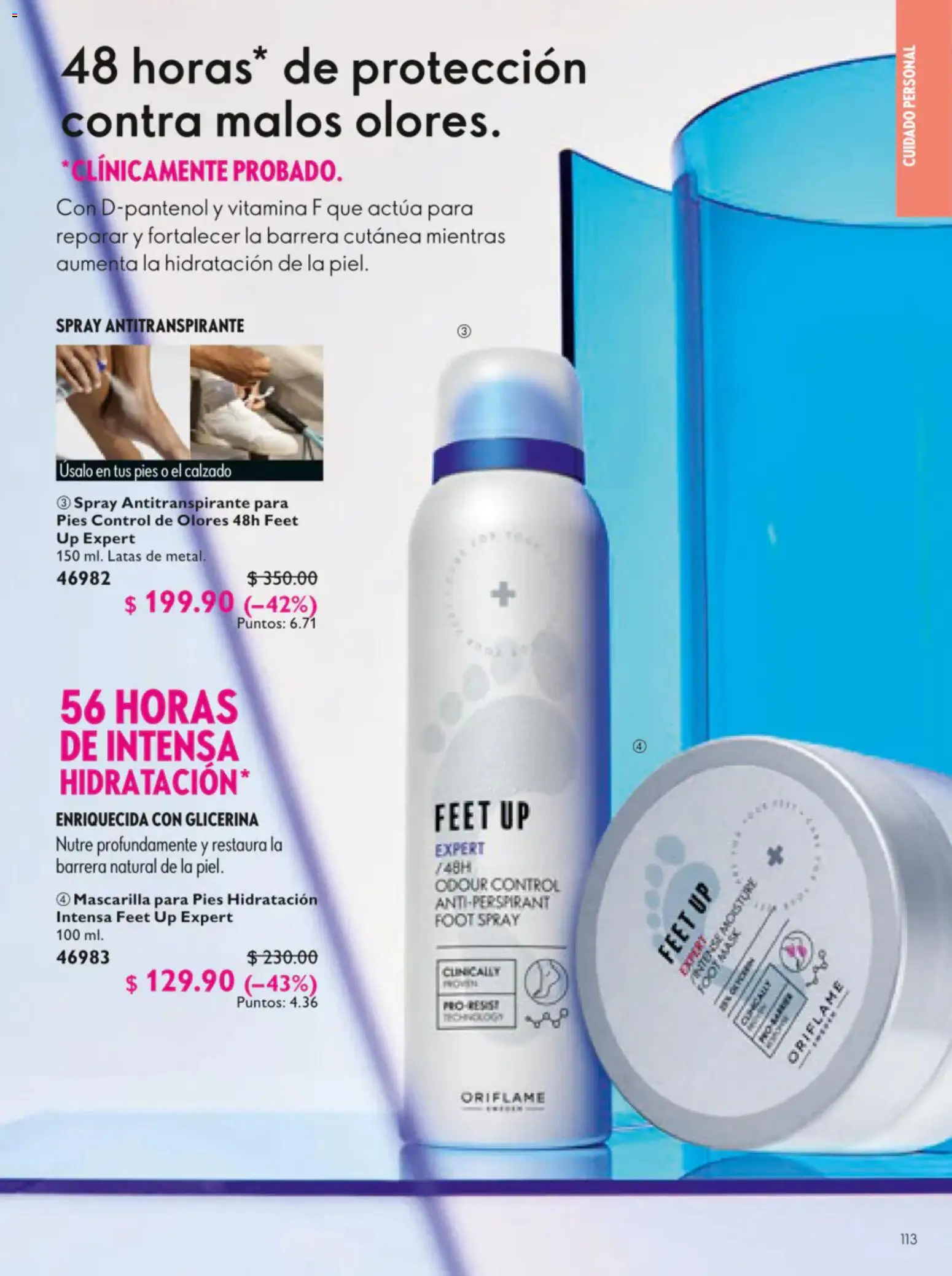 Vista previa las ofertas de la tienda Oriflame - Oriflame campaña 9 2026 desde el 20/06/2026 - Mascarilla, Antitranspirante