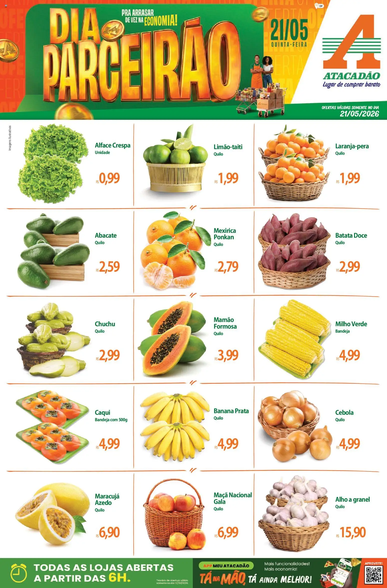 Pré-Visualização do folheto "Atacadão ofertas - DF" da loja Atacadão válido a partir de 21/05/2026