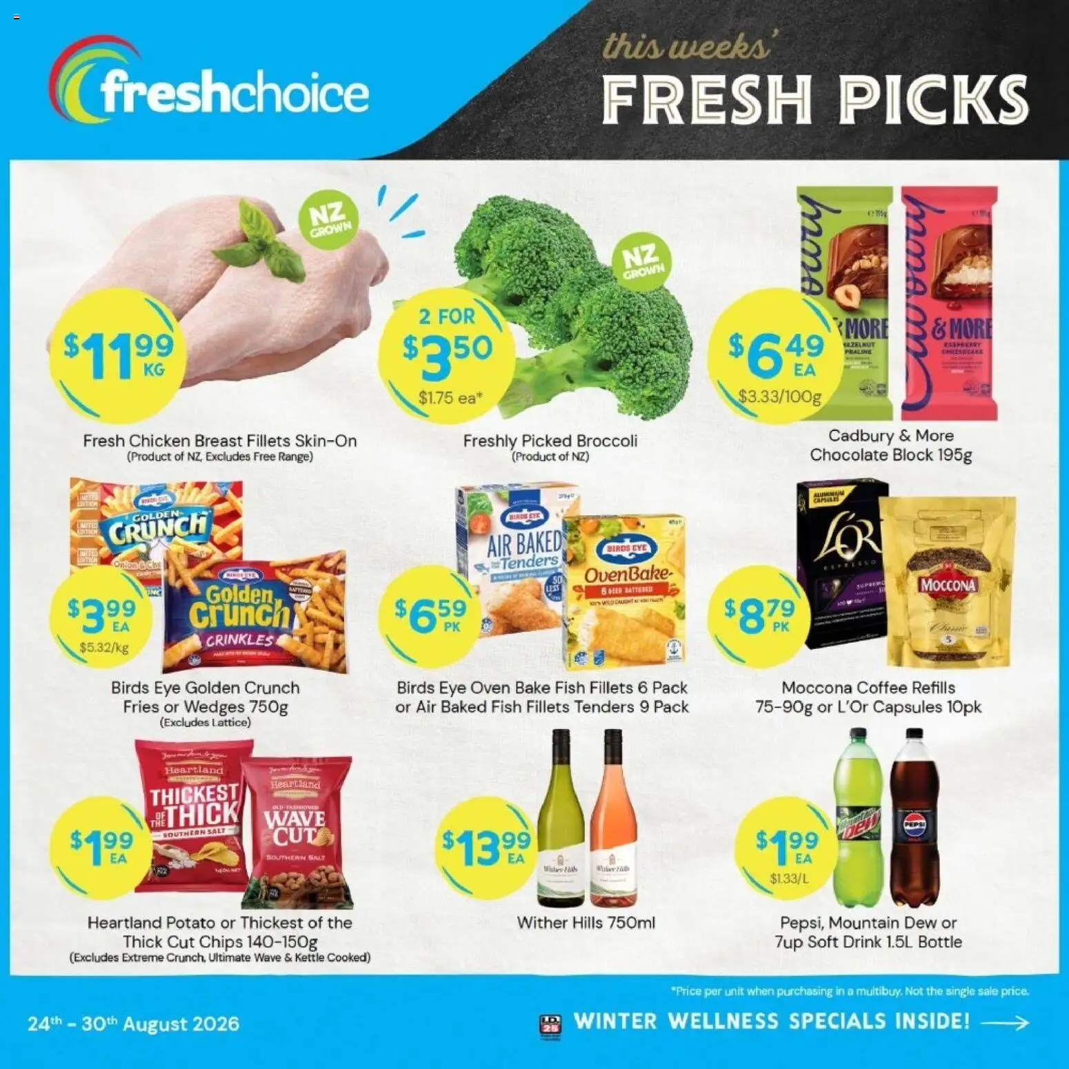 Preview of catalogue FreshChoice catalogue from shop FreshChoice valid 24 Aug 2026