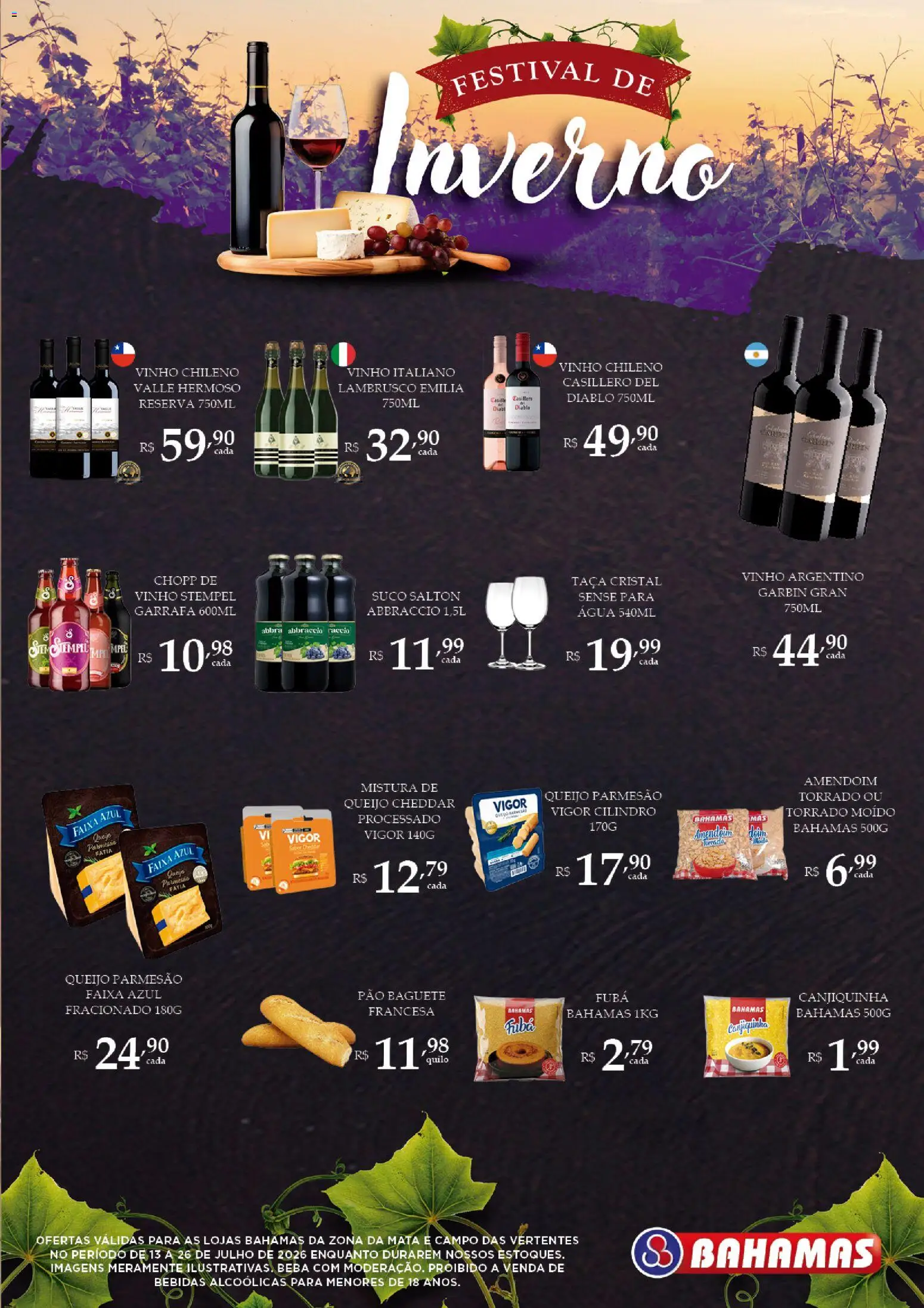 Ofertas Bahamas Supermercados ofertas da Quinzena até 26/07/2026. - Página 5
