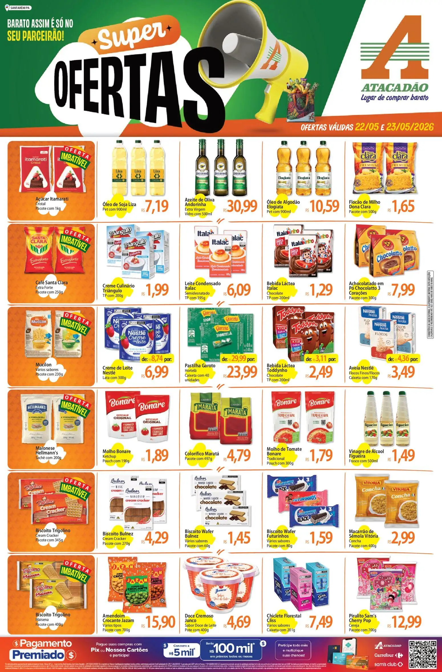 Pré-Visualização do folheto "Atacadão ofertas - PA" da loja Atacadão válido a partir de 22/05/2026