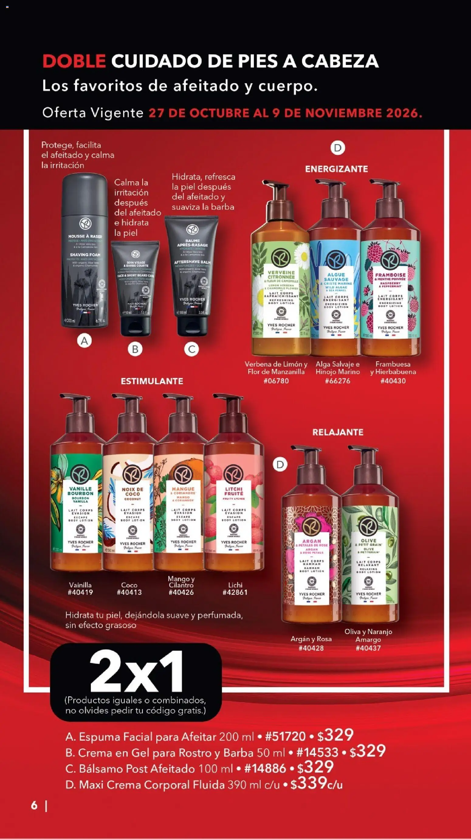 Vista previa las ofertas de la tienda Yves Rocher - Yves Rocher Buen Fin desde el 27/10/2026 