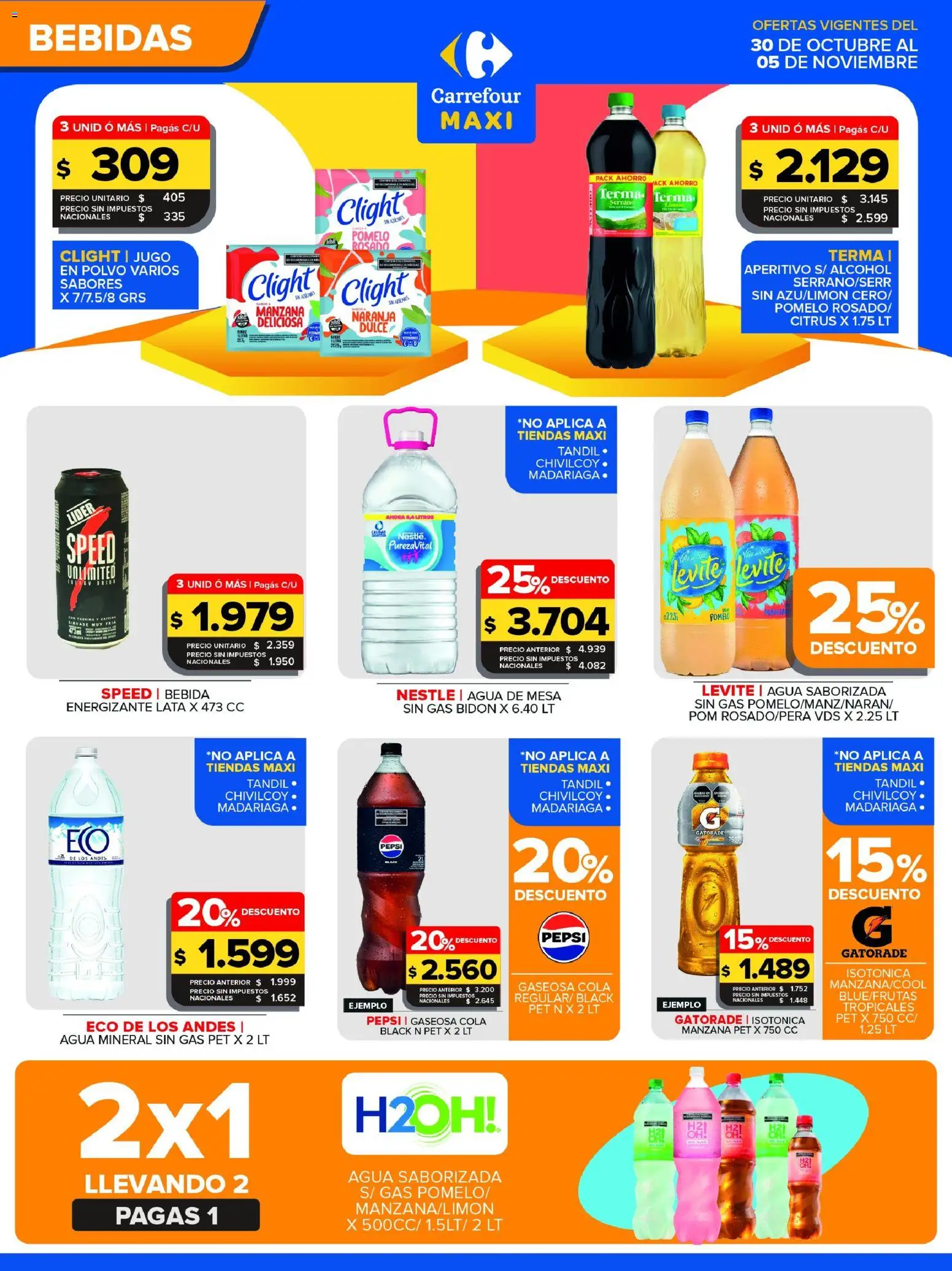 Vista previa del folleto de la tienda Carrefour Maxi válido desde el 30/10/2026 