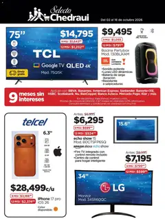 Vista previa las ofertas de la tienda Chedraui - Chedraui folleto Renueva tu casa desde el 02/10/2026 