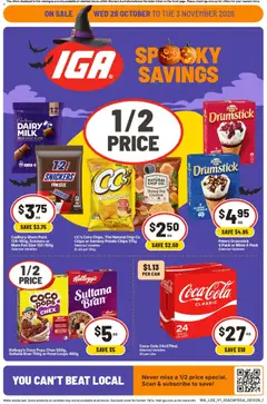 Preview of catalogue IGA WA catalogue from shop IGA valid 28/10/2026