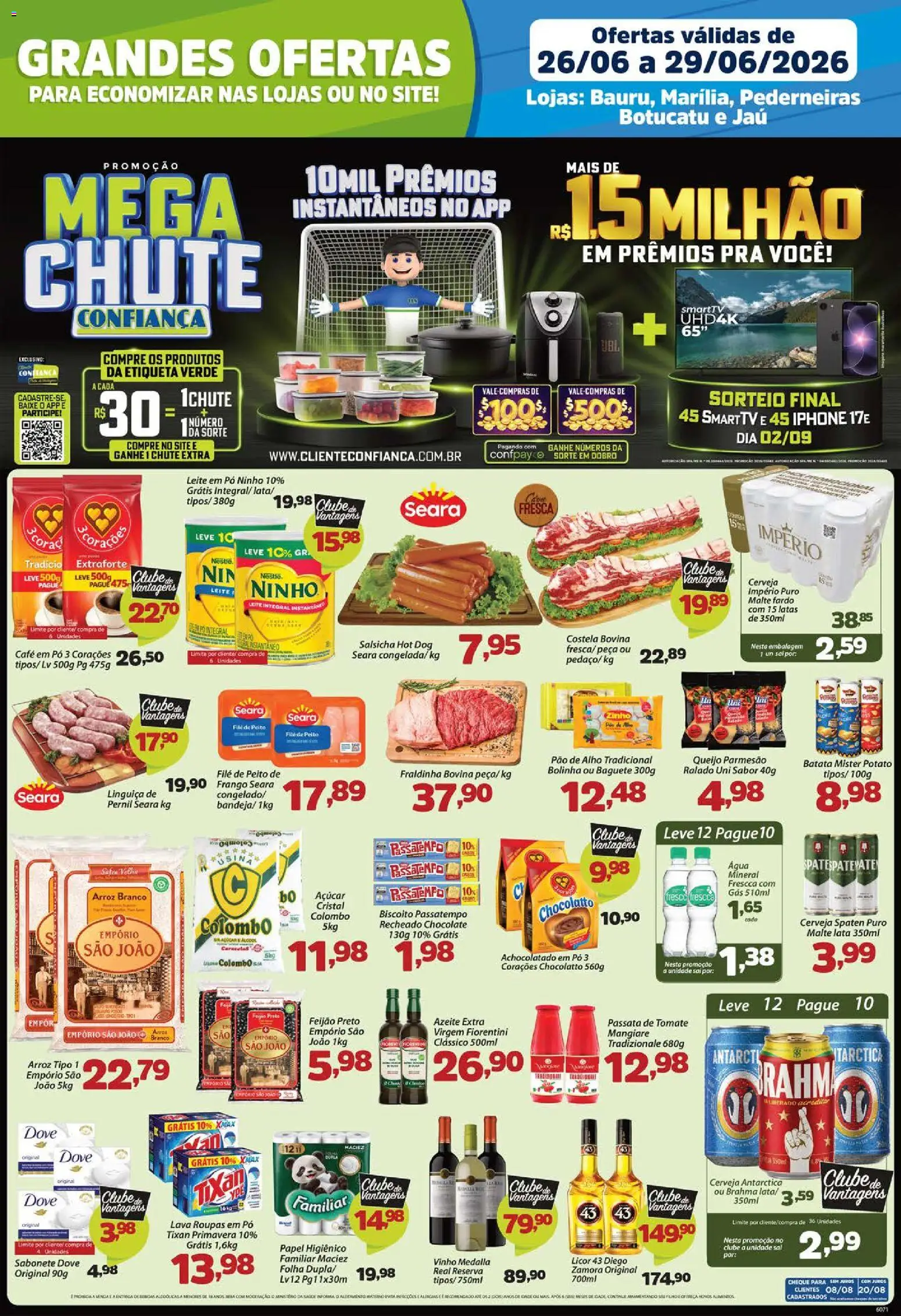 Pré-Visualização do folheto "Confiança - Ofertas da semana" da loja Confiança válido a partir de 26/06/2026