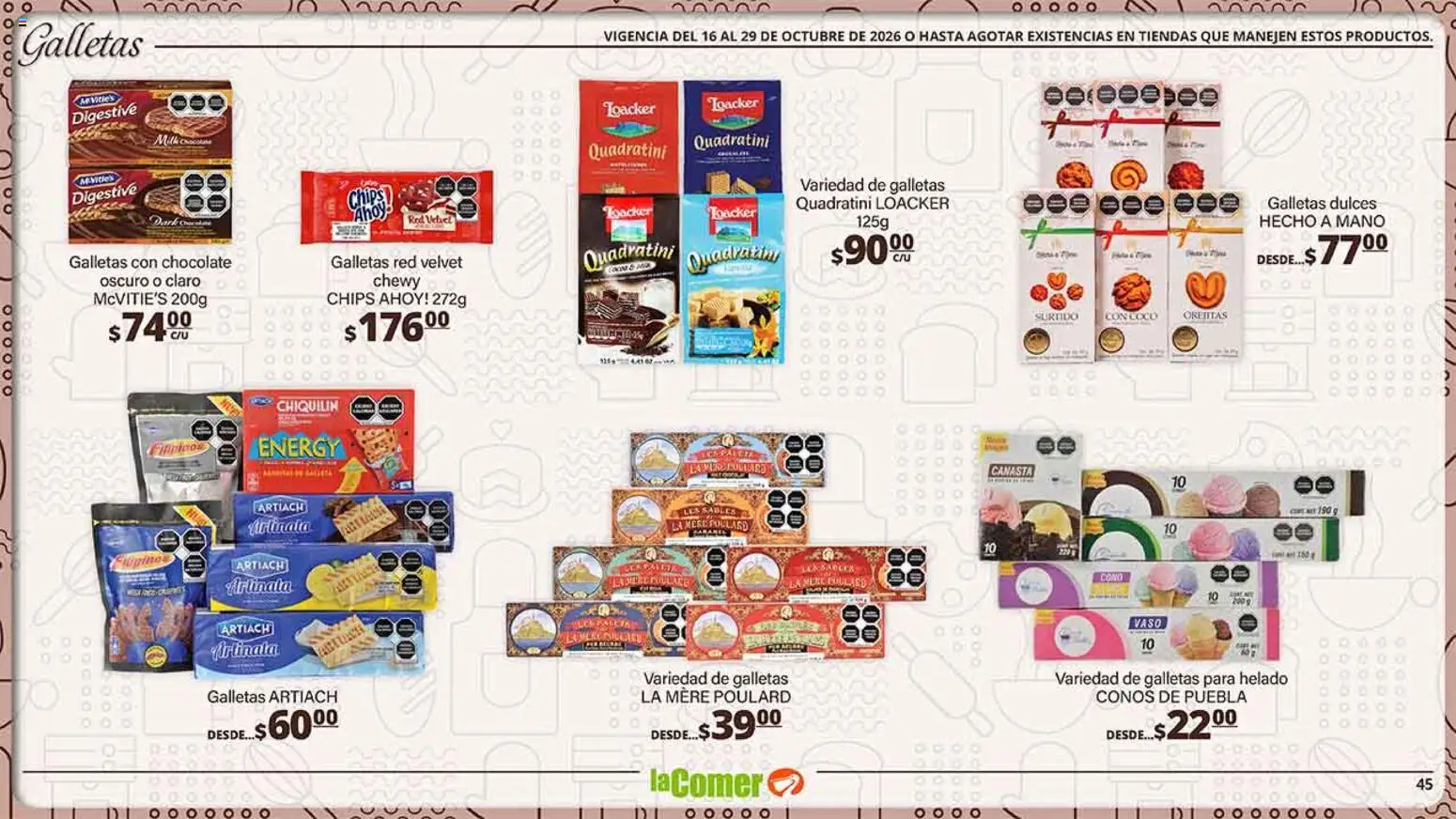 Vista previa las ofertas de la tienda La Comer - La Comer folleto es la tienda rosa desde el 16/10/2026 