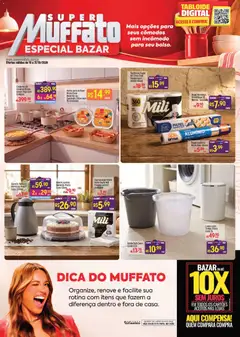 Pré-Visualização do folheto "Super Muffato ofertas Bazar" da loja Super Muffato válido a partir de 16/10/2026