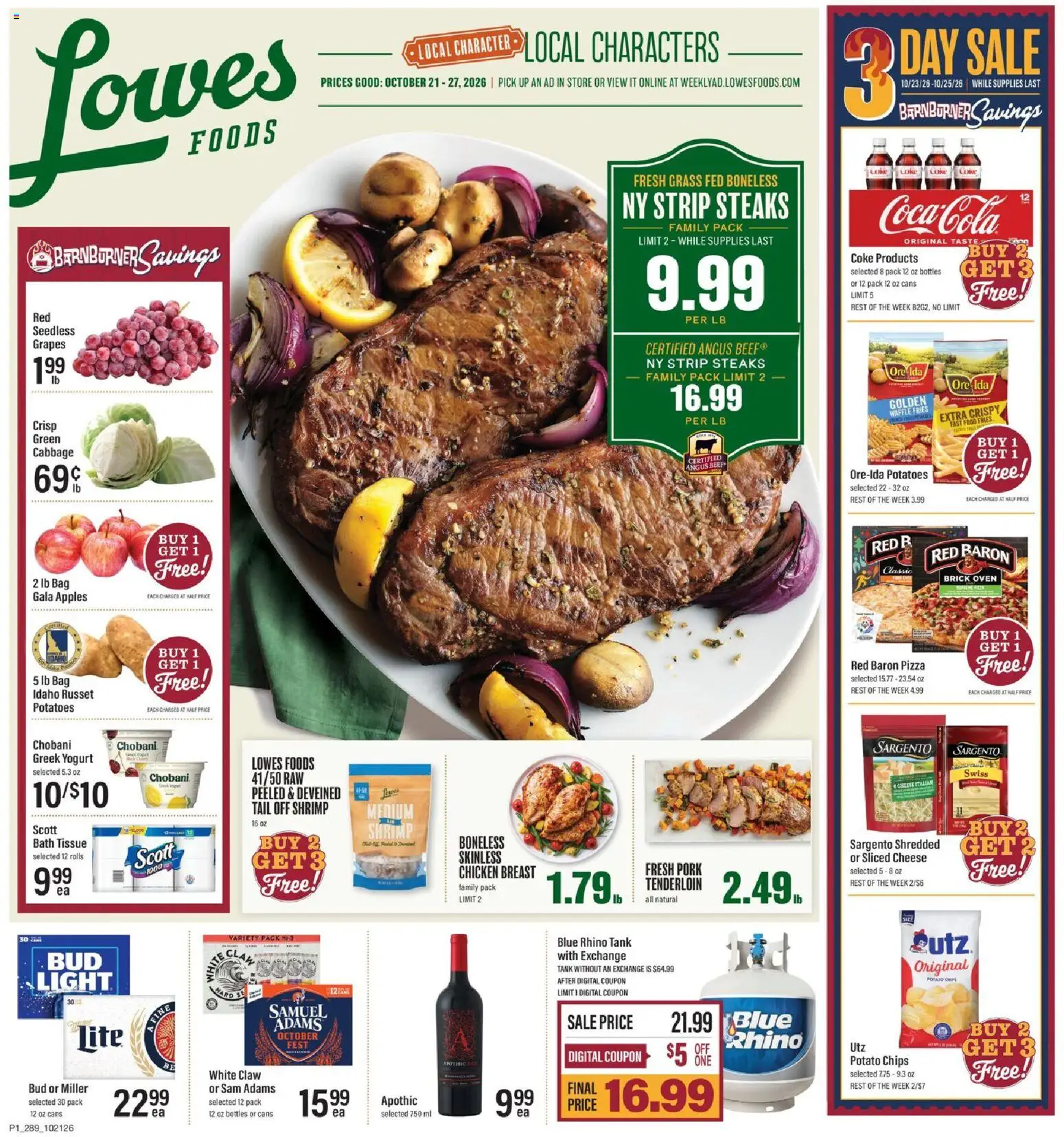 Ad Preview of Lowes Foods Lowes Foods Weekly Ad from 10/21/2026