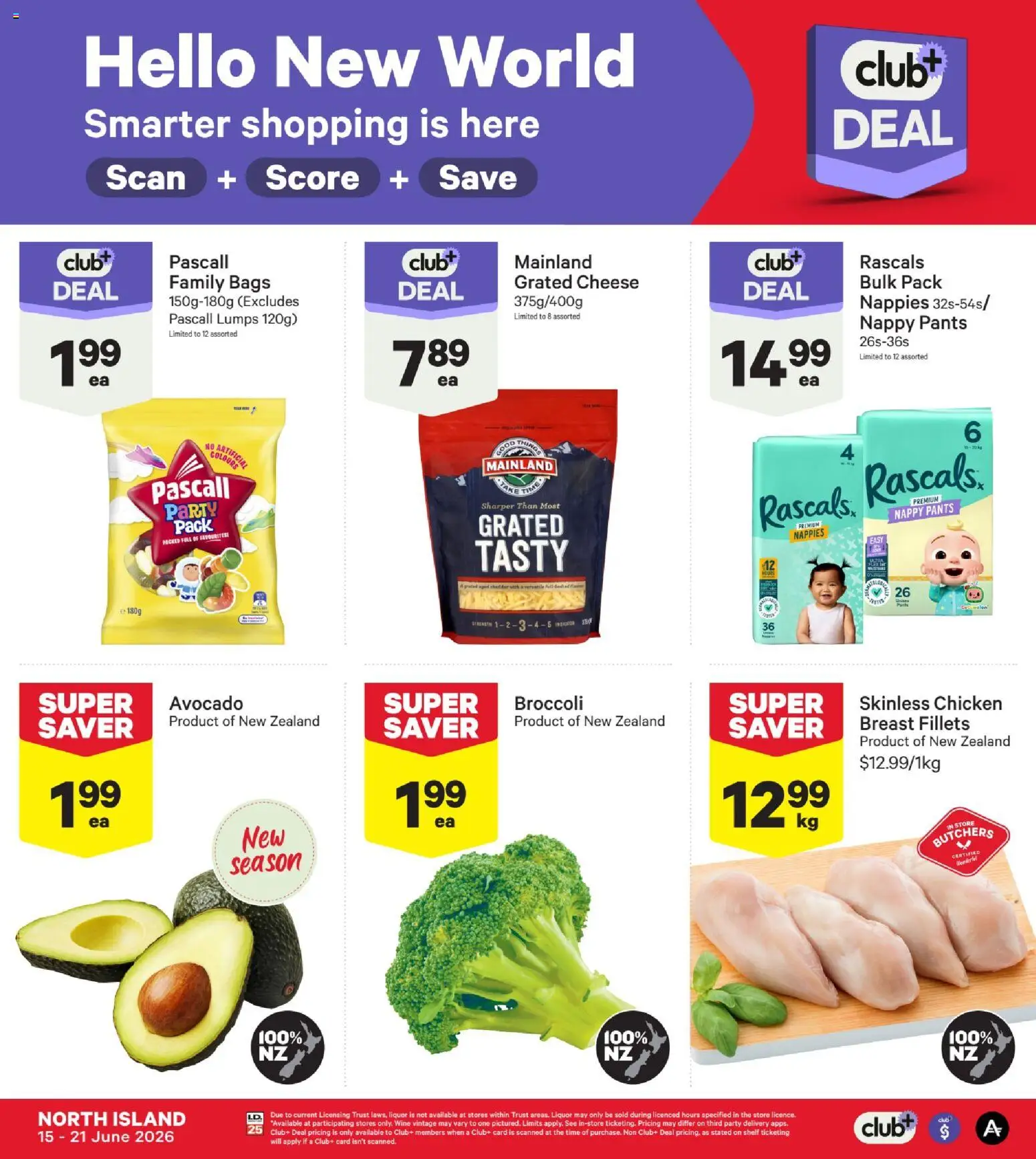Preview of catalogue New World catalogue from shop New World valid 15 Jun 2026