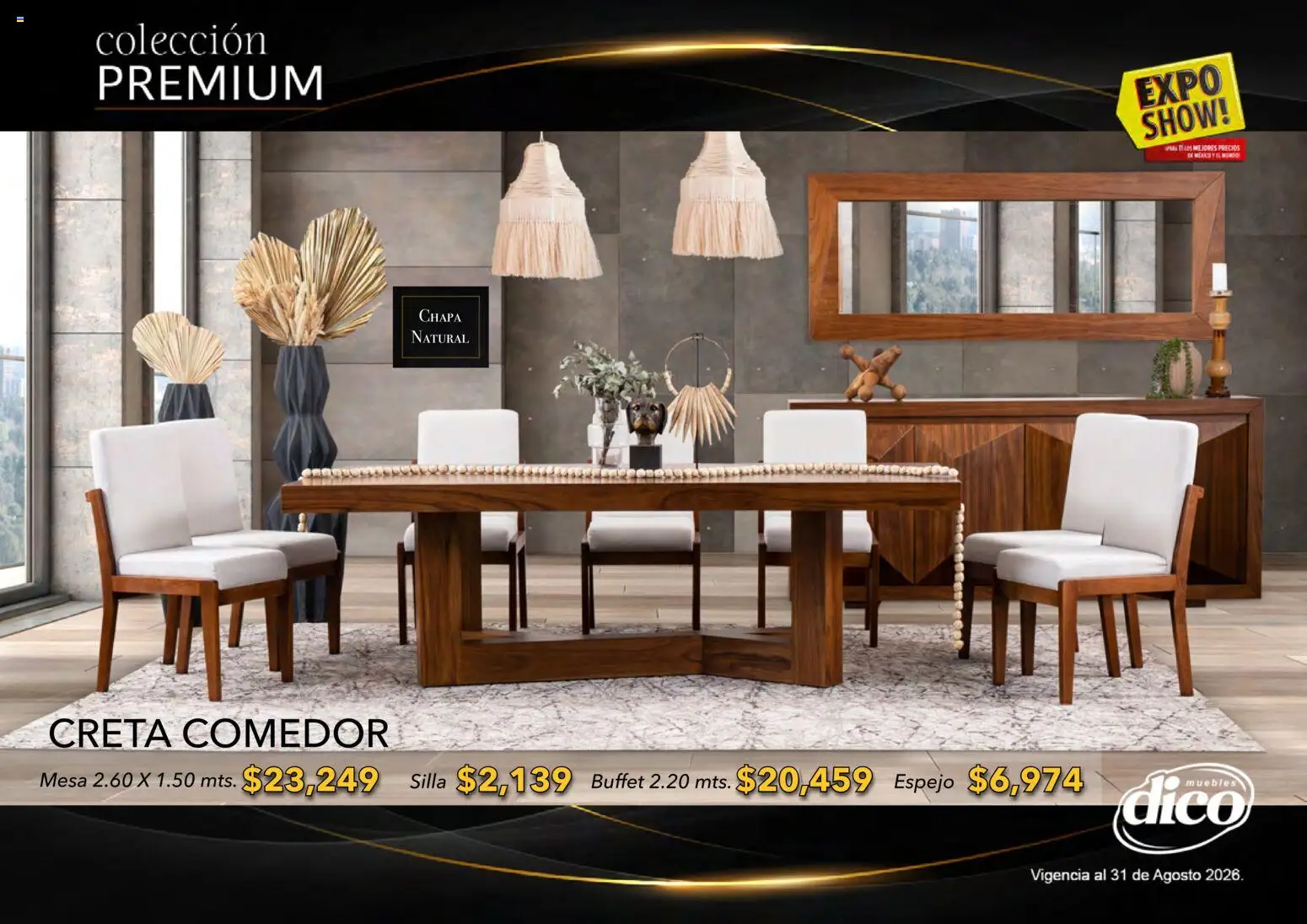 Vista previa las ofertas de la tienda Muebles Dico - Muebles Dico catálogo Colección Premium desde el 01/08/2026 