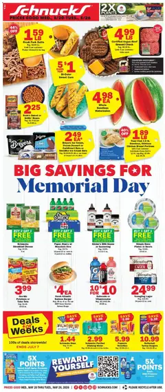 Ad Preview of Schnucks Schnucks Weekly Print Ad - IN from 05/20/2026