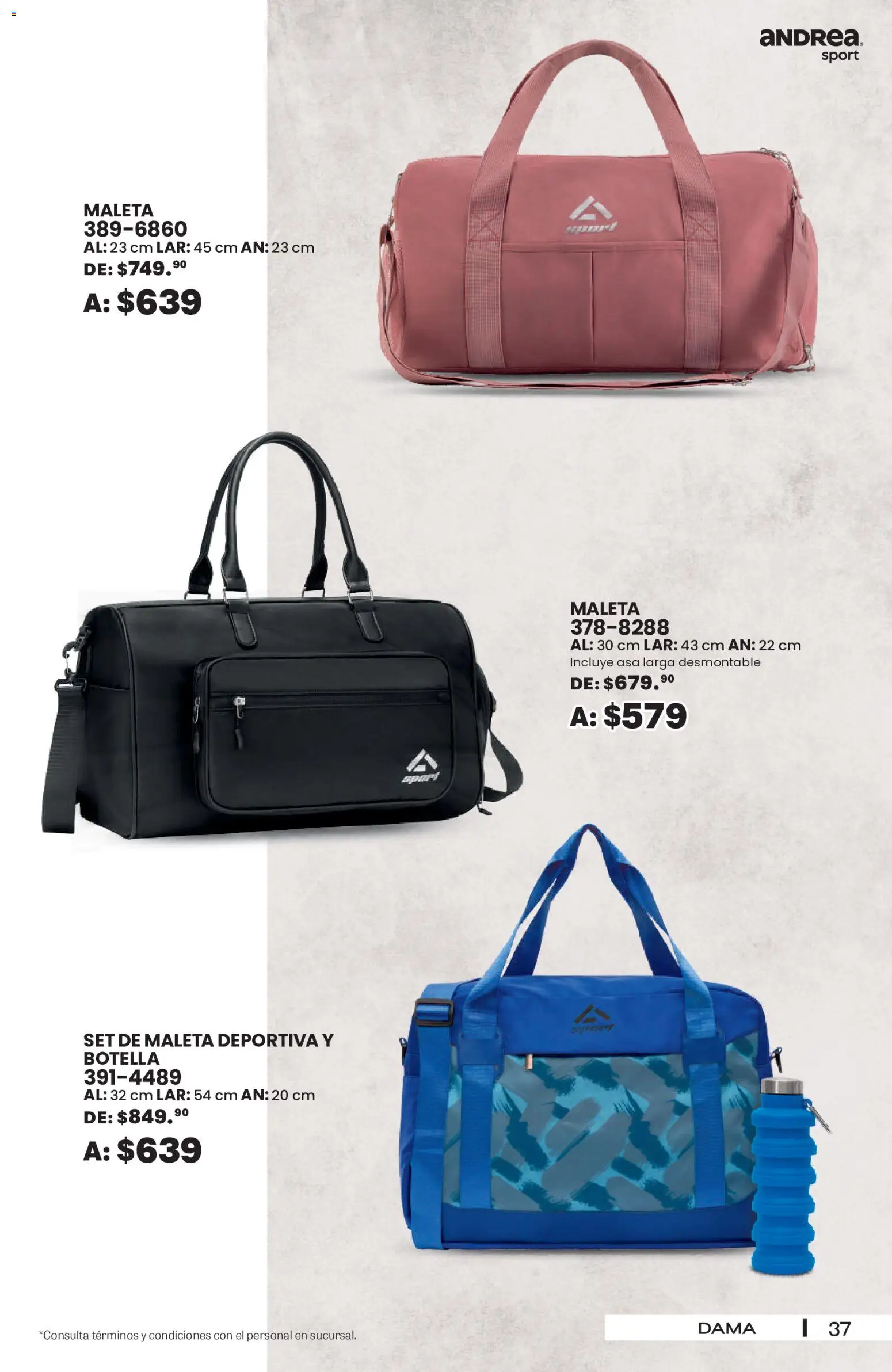 Vista previa las ofertas de la tienda Andrea - Andrea catálogo Sport desde el 30/08/2026 