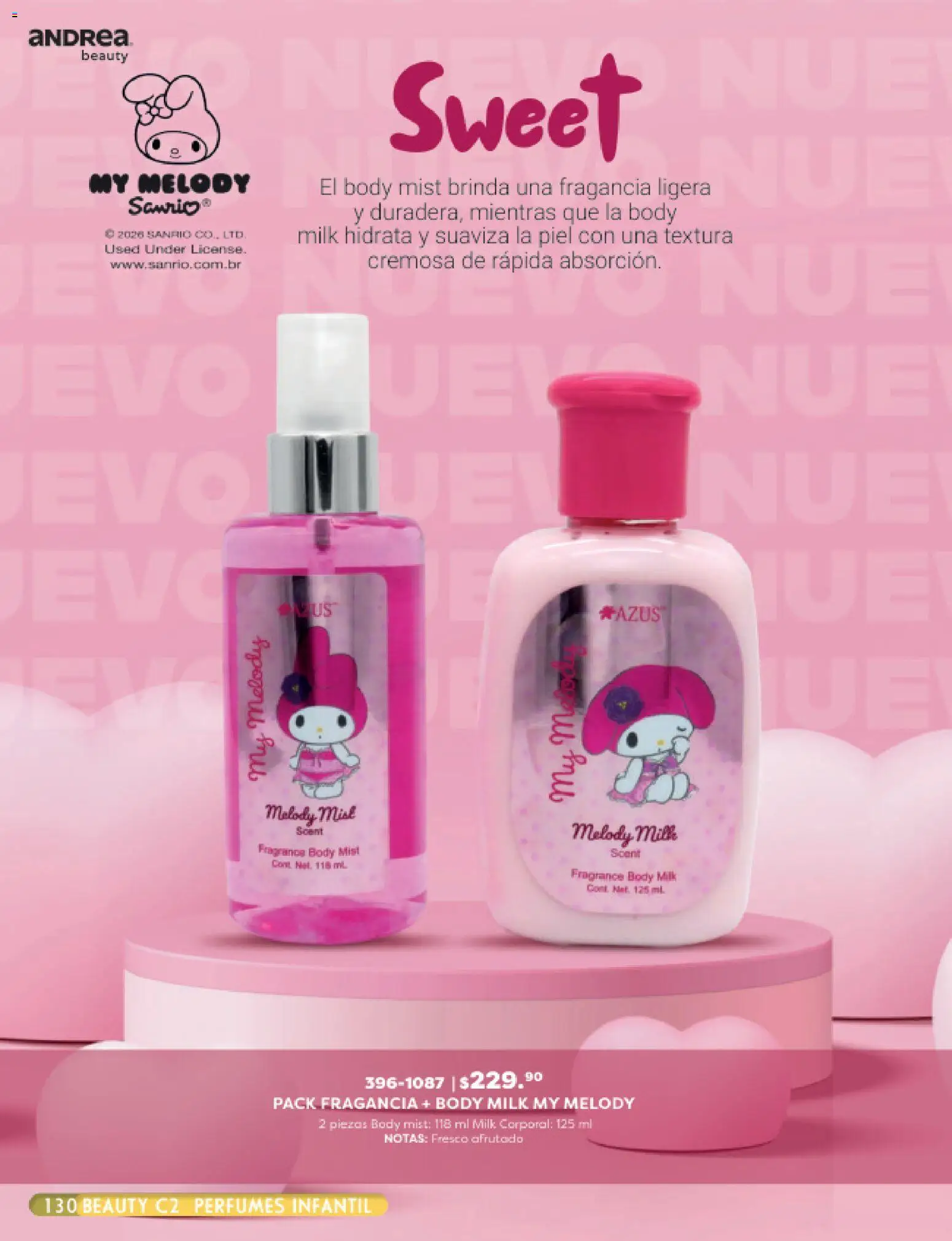 Vista previa las ofertas de la tienda Andrea - Andrea catálogo Beauty desde el 24/05/2026 