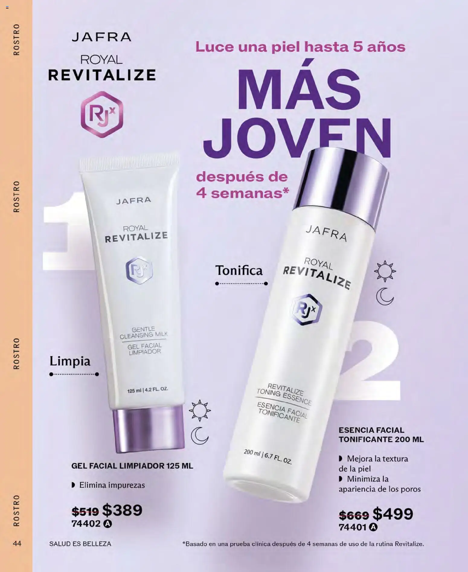 Vista previa las ofertas de la tienda JAFRA - JAFRA catálogo desde el 01/10/2026 - Limpiador facial, Toner, Limpiador
