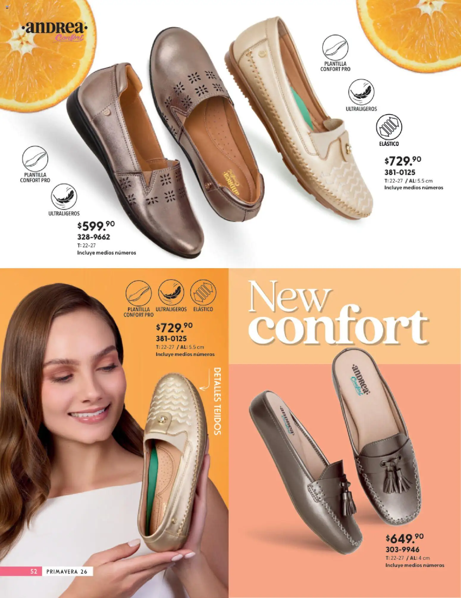 Vista previa las ofertas de la tienda Andrea - Catálogo Calzado Confort desde el 25/01/2026 