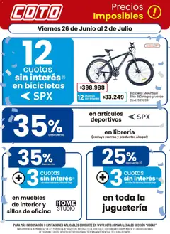 Vista previa del folleto de la tienda Coto válido desde el 26/06/2026 