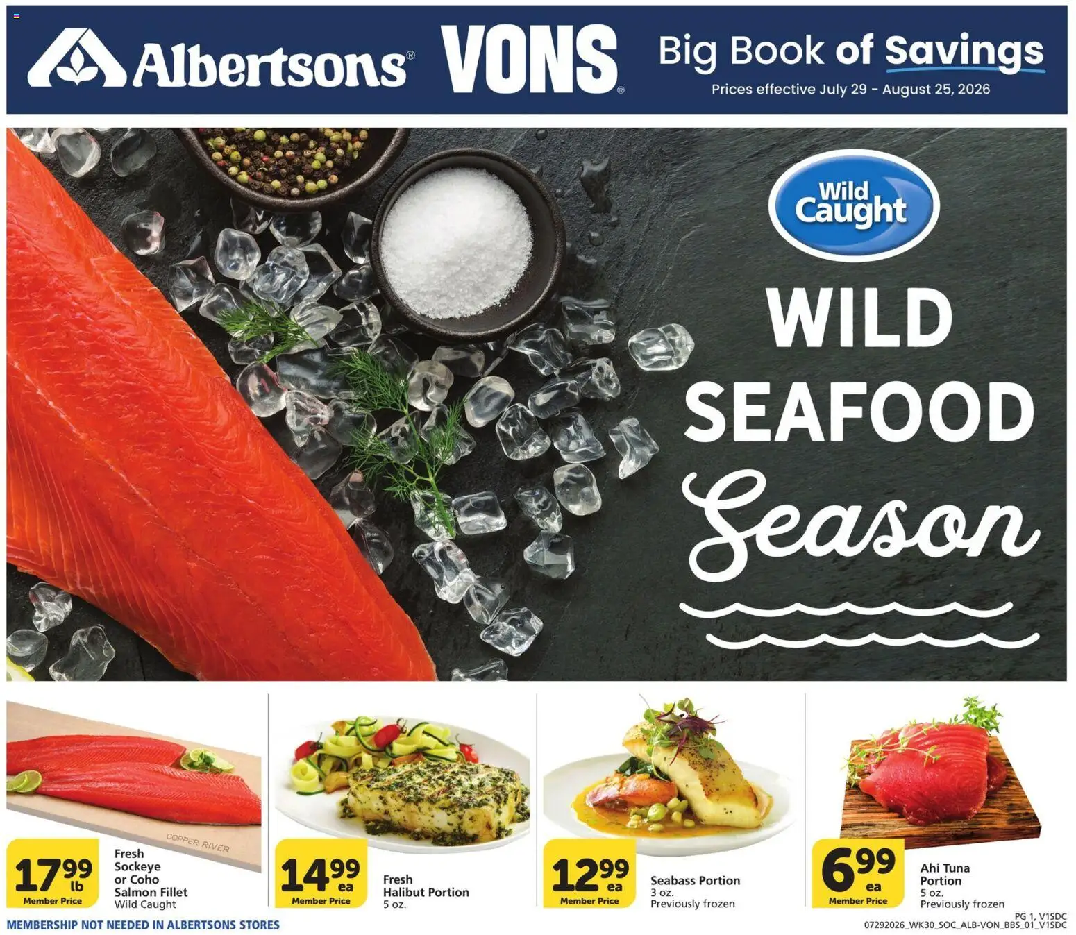 Ad Preview of Vons Vons Big Book of Savings from 07/29/2026