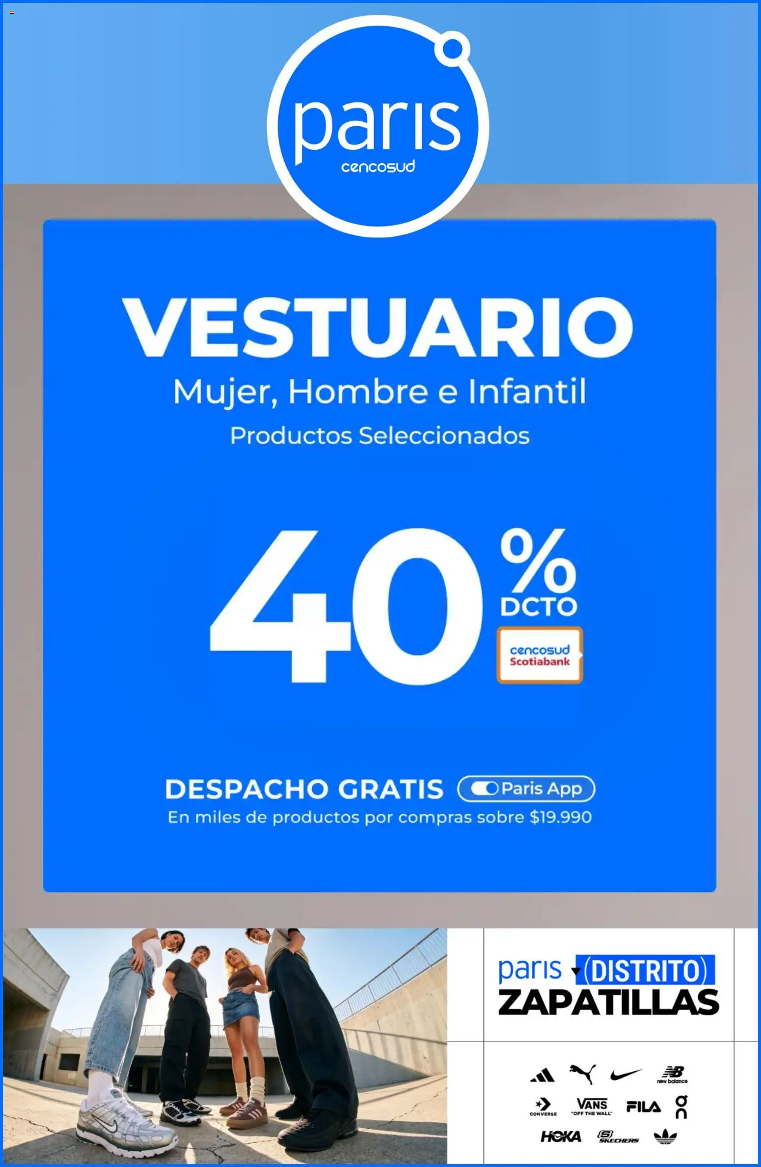 Folleto de la tienda Paris válido desde el 09.09.2026 
