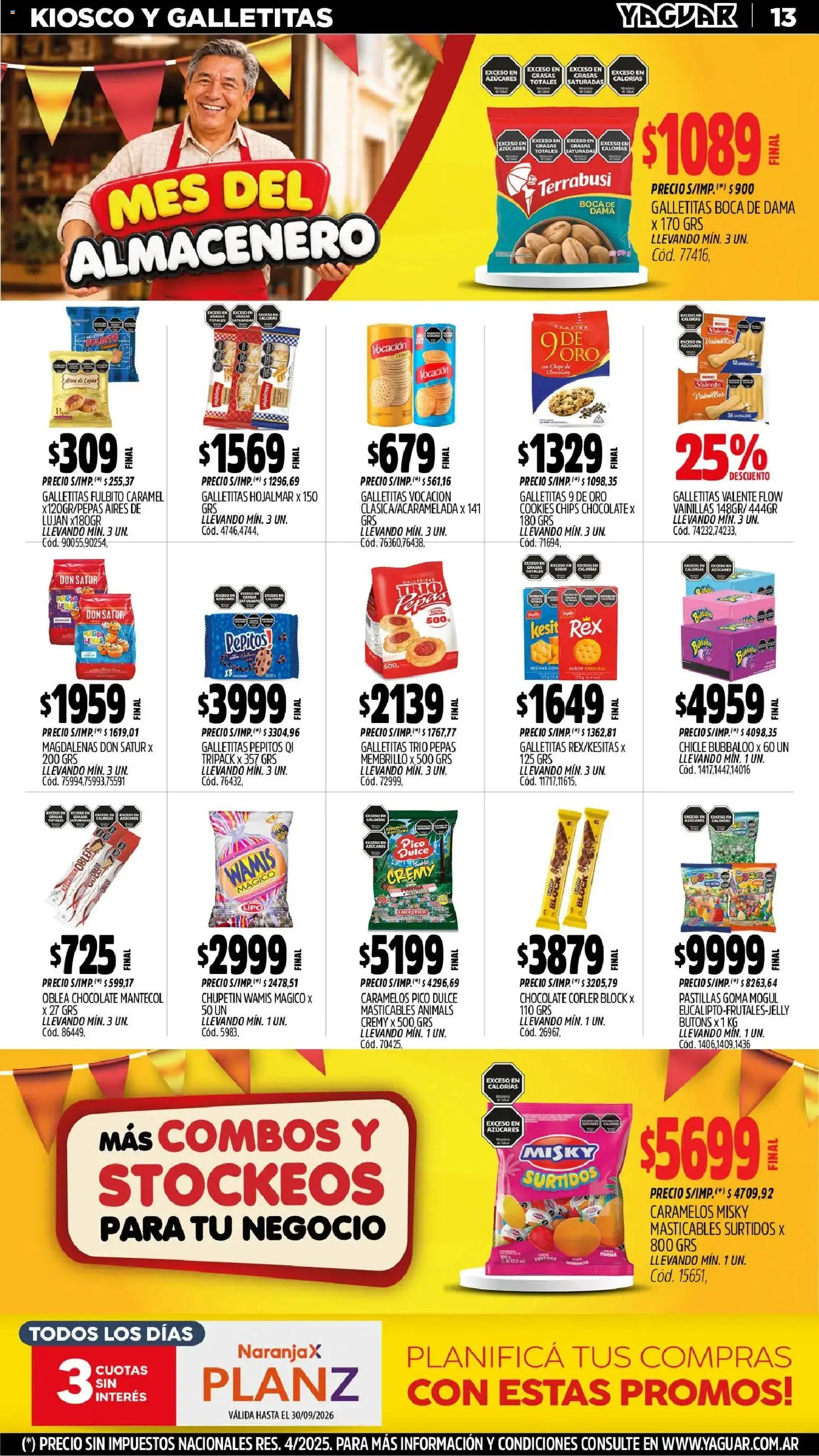 Vista previa del folleto de la tienda Yaguar válido desde el 31/08/2026 
