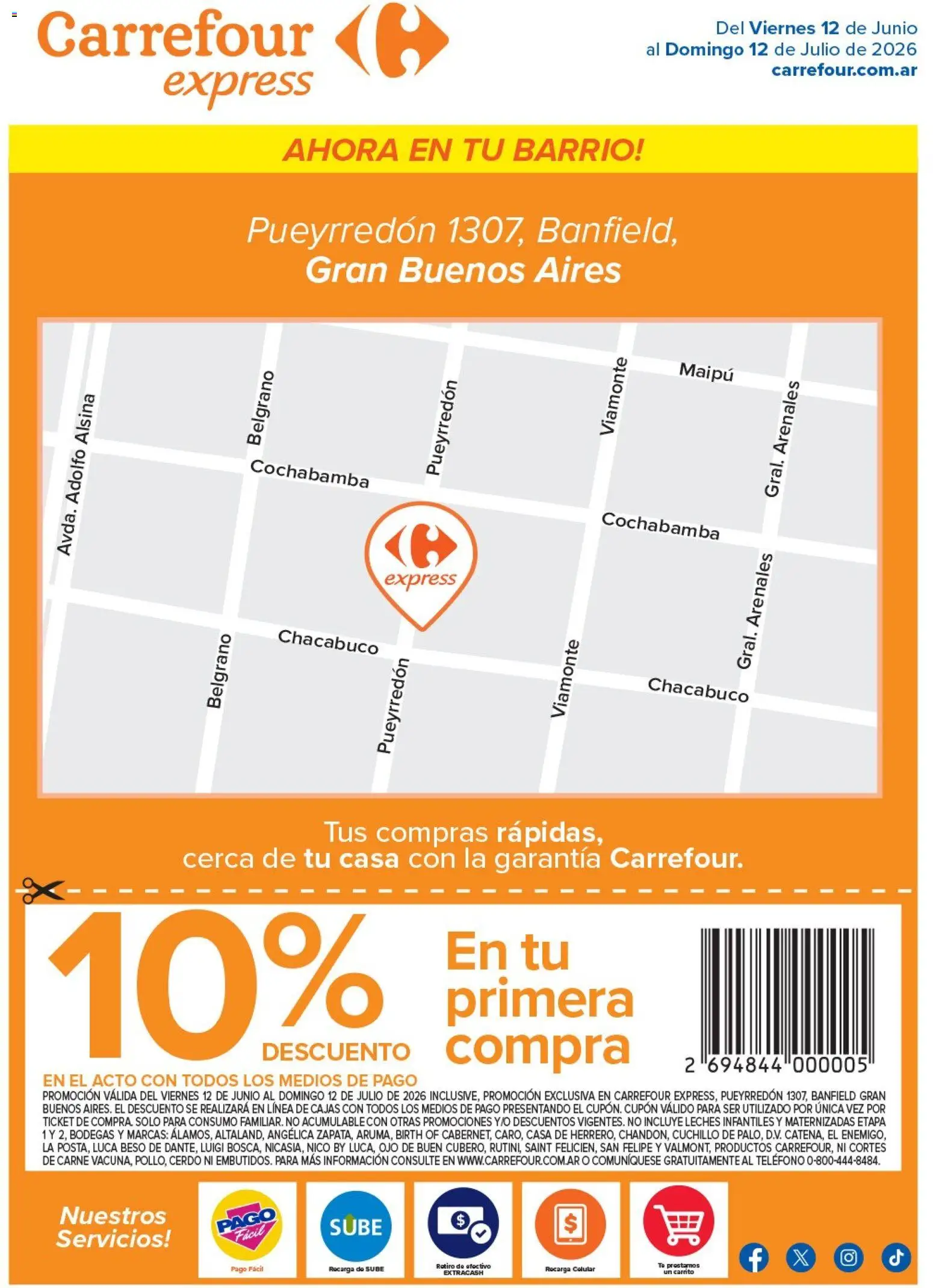 Vista previa del folleto de la tienda Carrefour válido desde el 12/06/2026 