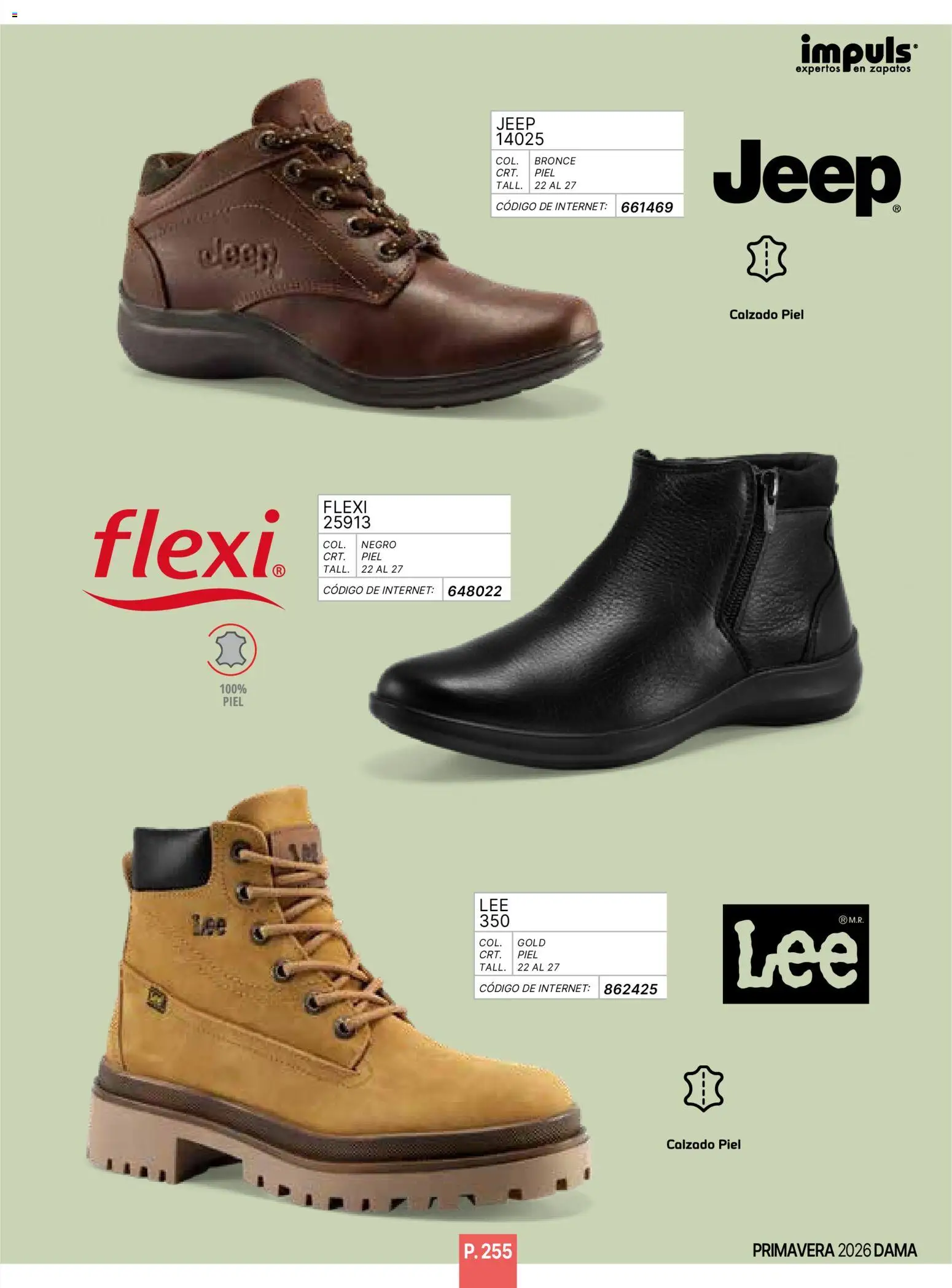 Vista previa las ofertas de la tienda Impuls - Catálogo Primavera desde el 01/01/2026 - Zapatos