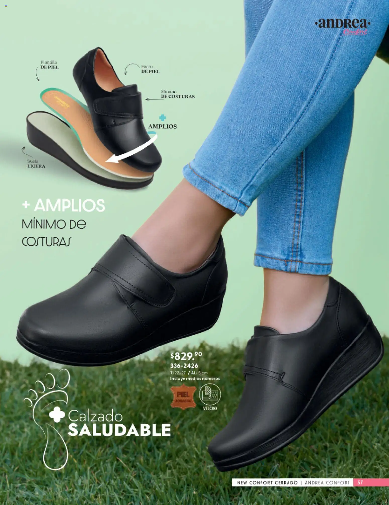 Vista previa las ofertas de la tienda Andrea - Catálogo Calzado Confort desde el 25/01/2026 