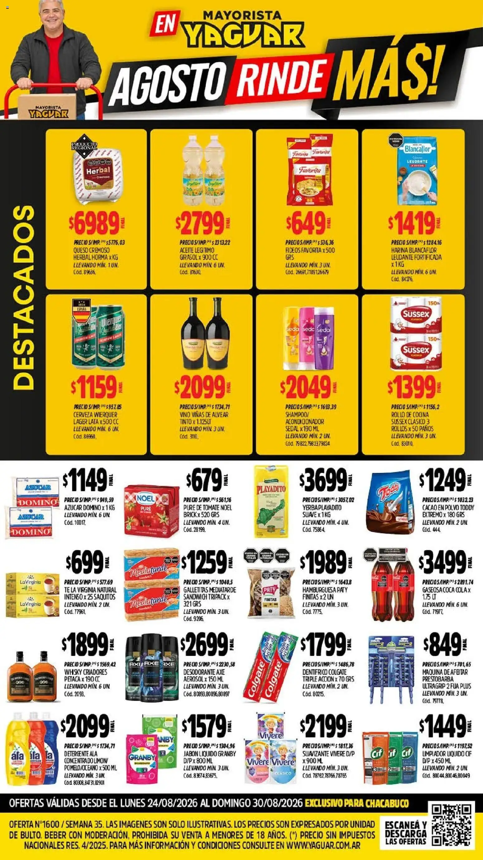 Vista previa del folleto de la tienda Yaguar válido desde el 24/08/2026 