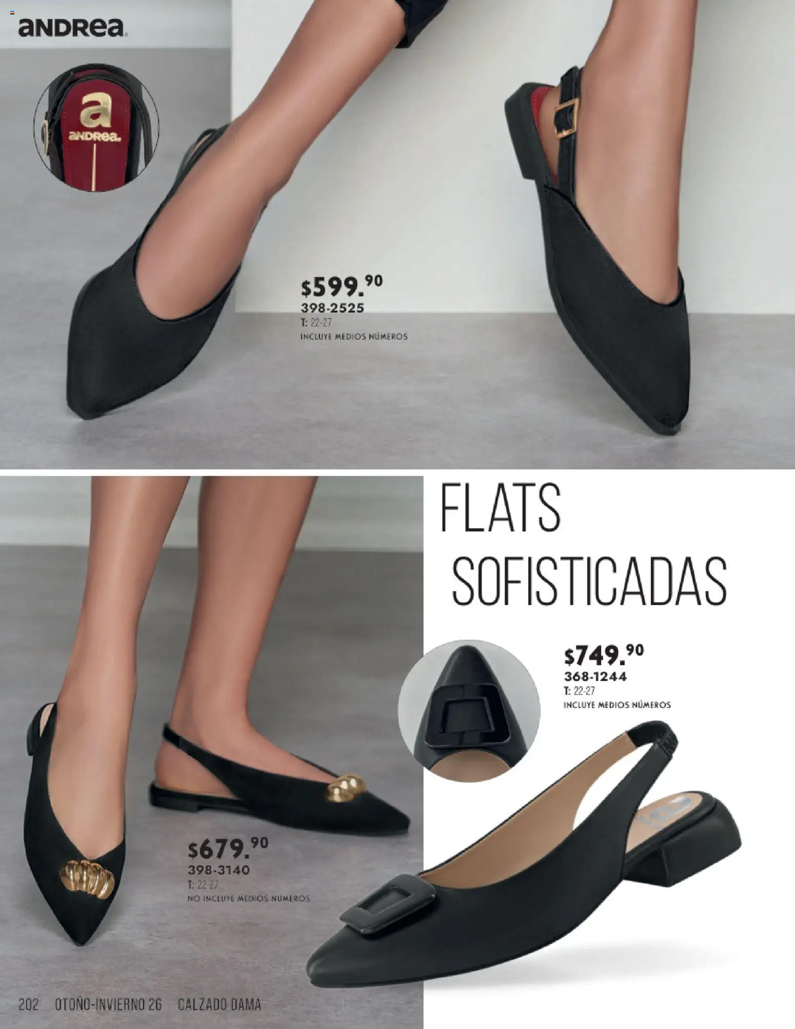 Vista previa las ofertas de la tienda Andrea - Andrea catálogo Otoño Invierno desde el 23/08/2026 