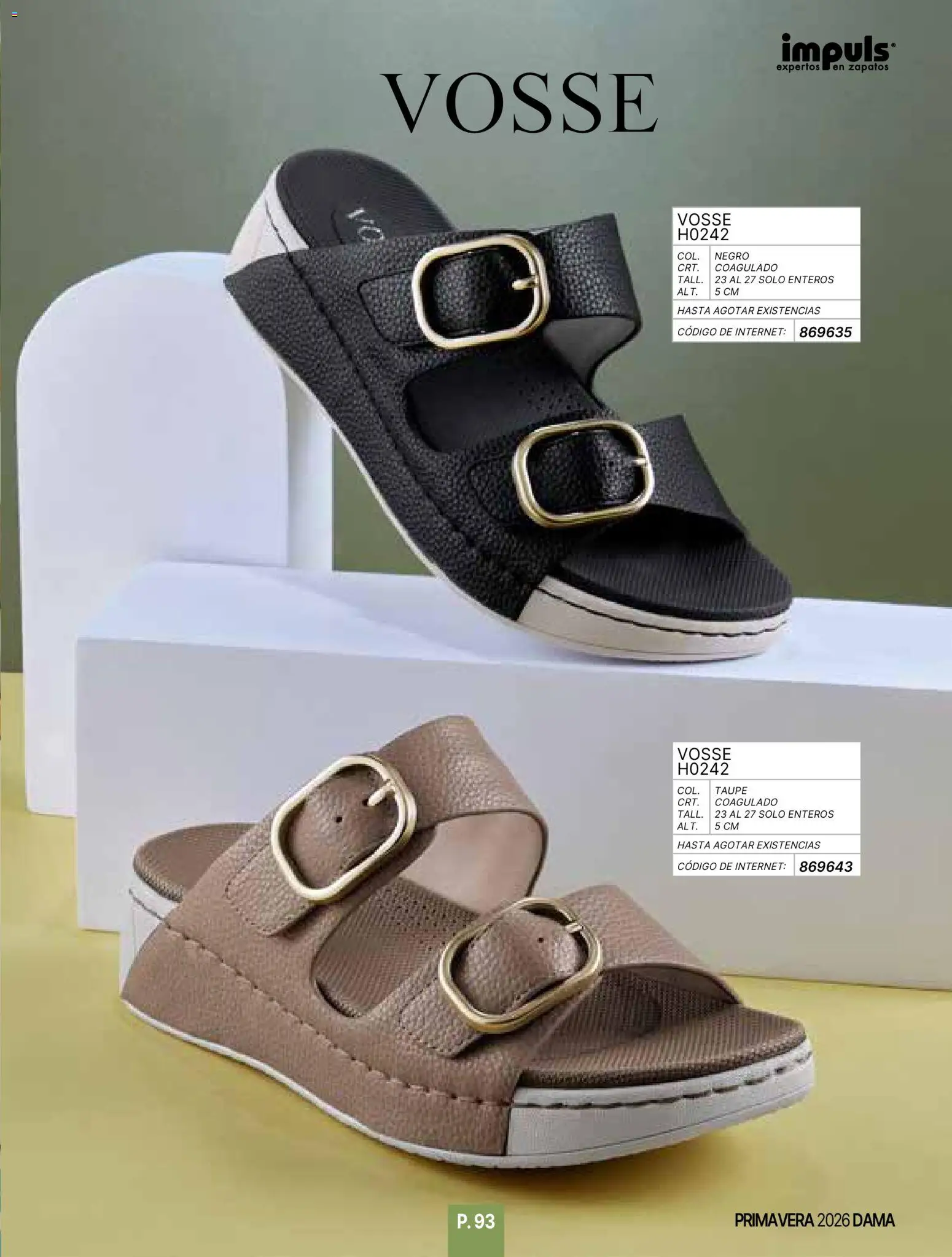 Vista previa las ofertas de la tienda Impuls - Catálogo Primavera desde el 01/01/2026 - Zapatos