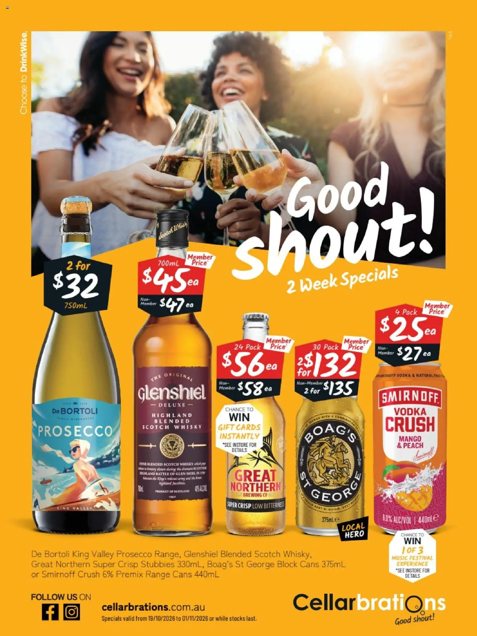 Preview of catalogue Cellarbrations catalogue TAS from shop Cellarbrations valid 19/10/2026