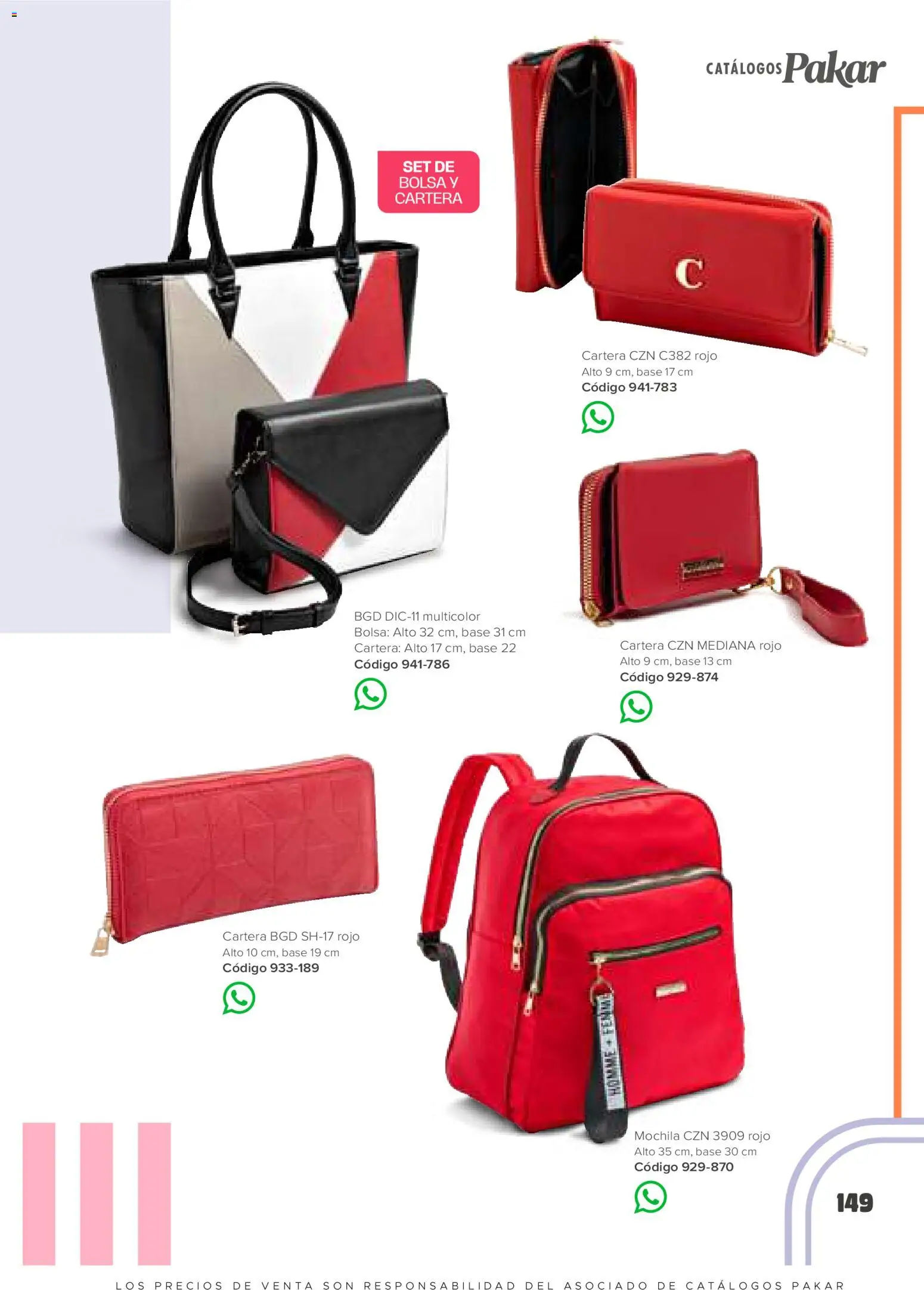 Vista previa las ofertas de la tienda SC Pakar - Catálogo Ropa desde el 30/01/2026 - Mochila, Bolsa