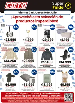 Vista previa del folleto de la tienda Coto válido desde el 03/07/2026 