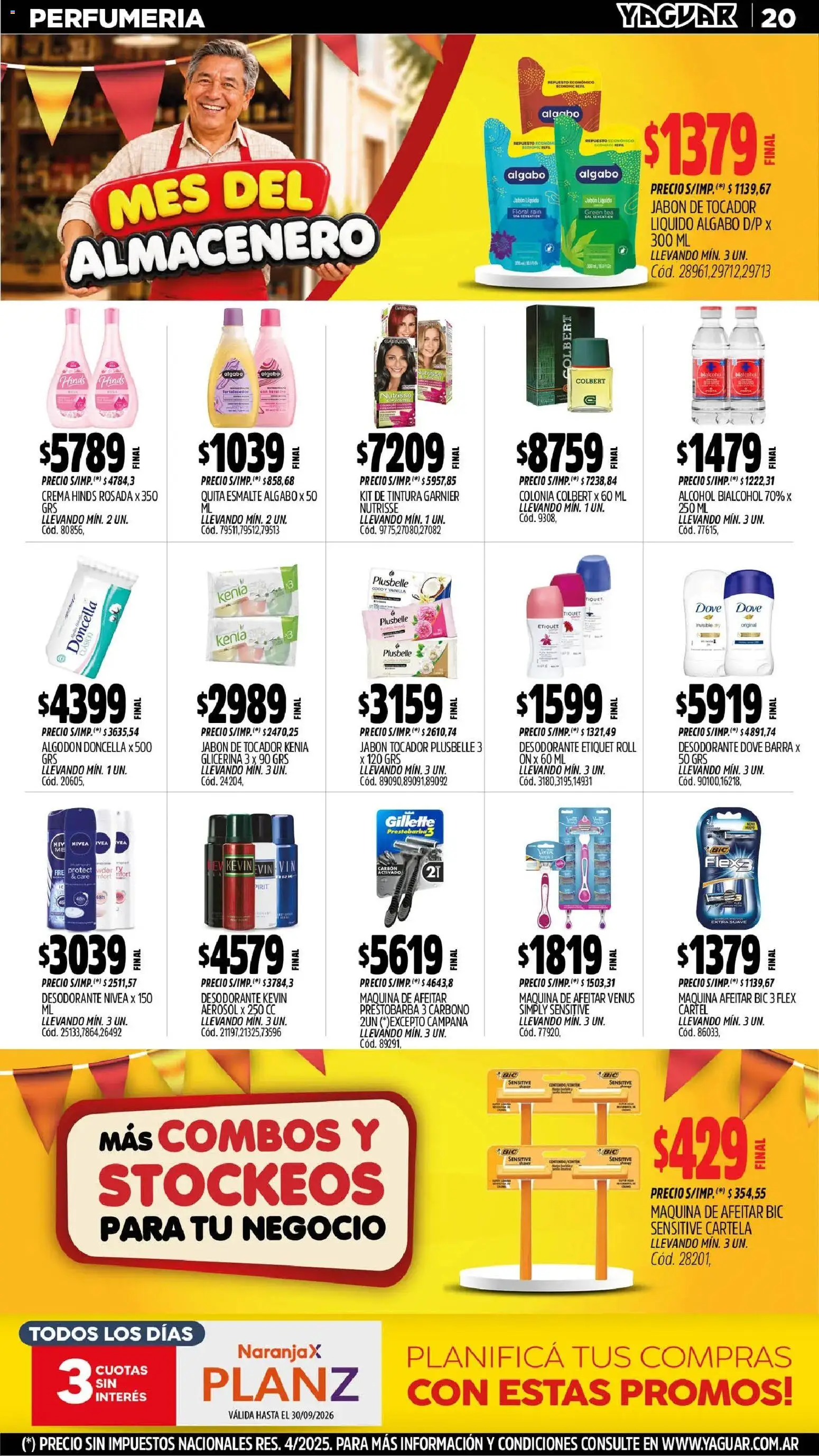 Vista previa del folleto de la tienda Yaguar válido desde el 31/08/2026 