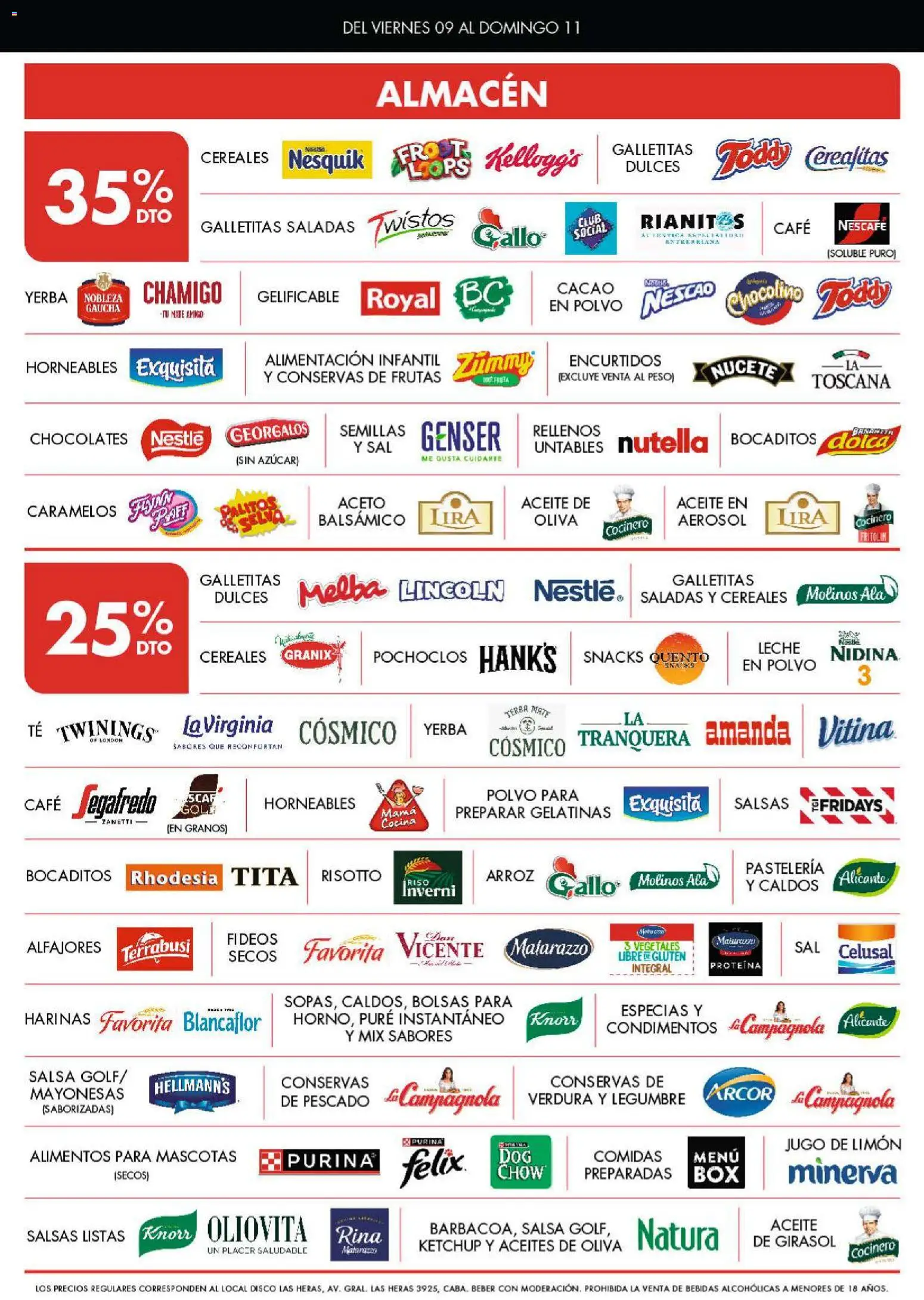 Vista previa del folleto de la tienda Disco válido desde el 09/10/2026 
