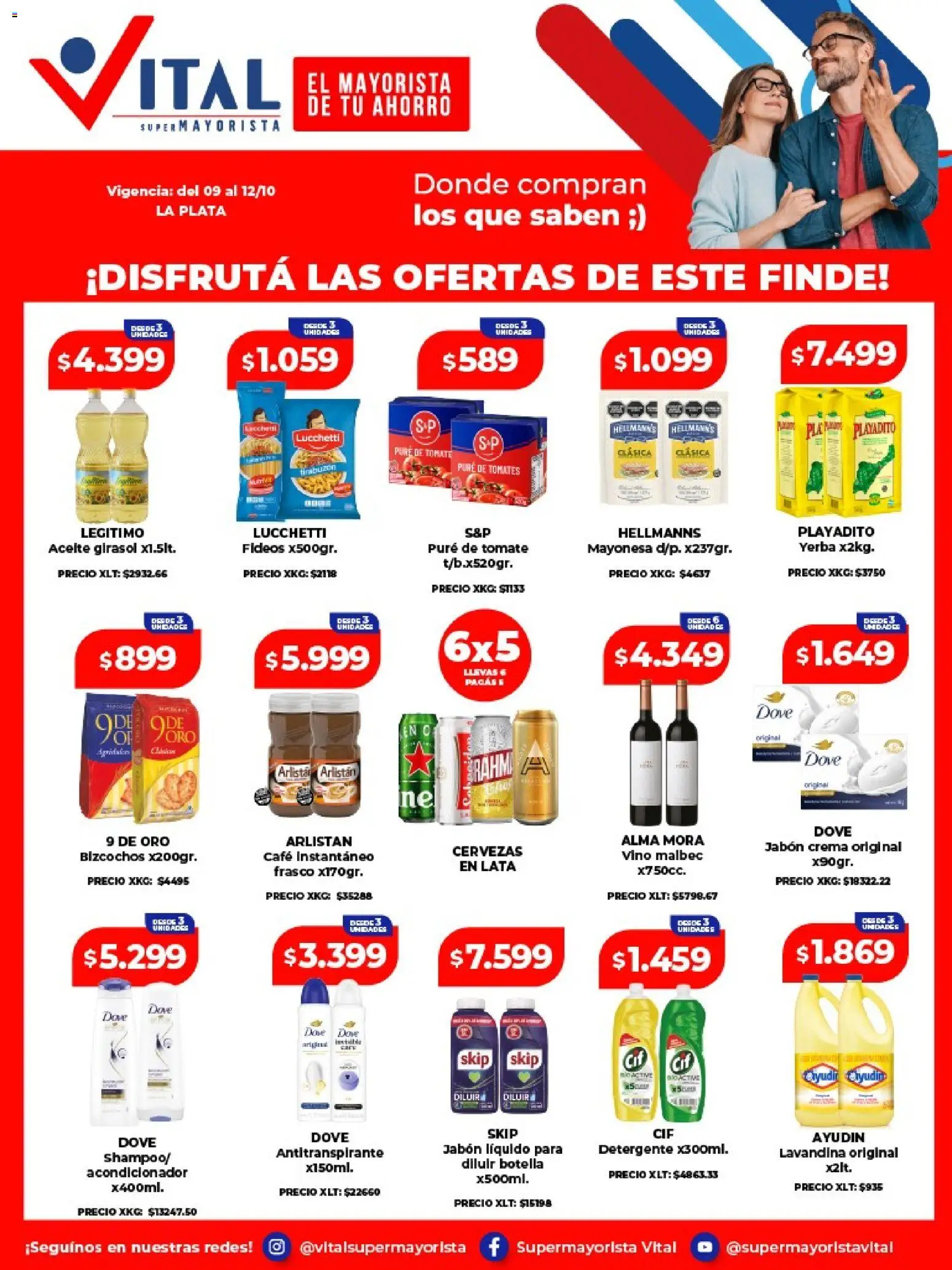 Vista previa del folleto de la tienda Vital válido desde el 09/10/2026 