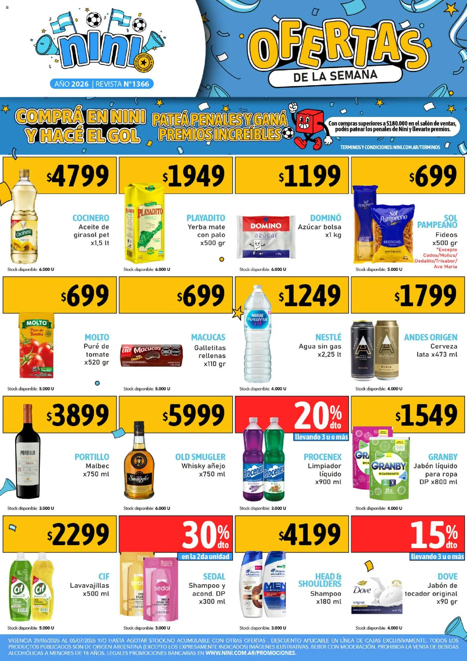 Vista previa del folleto de la tienda NINI Mayorista válido desde el 29/06/2026 